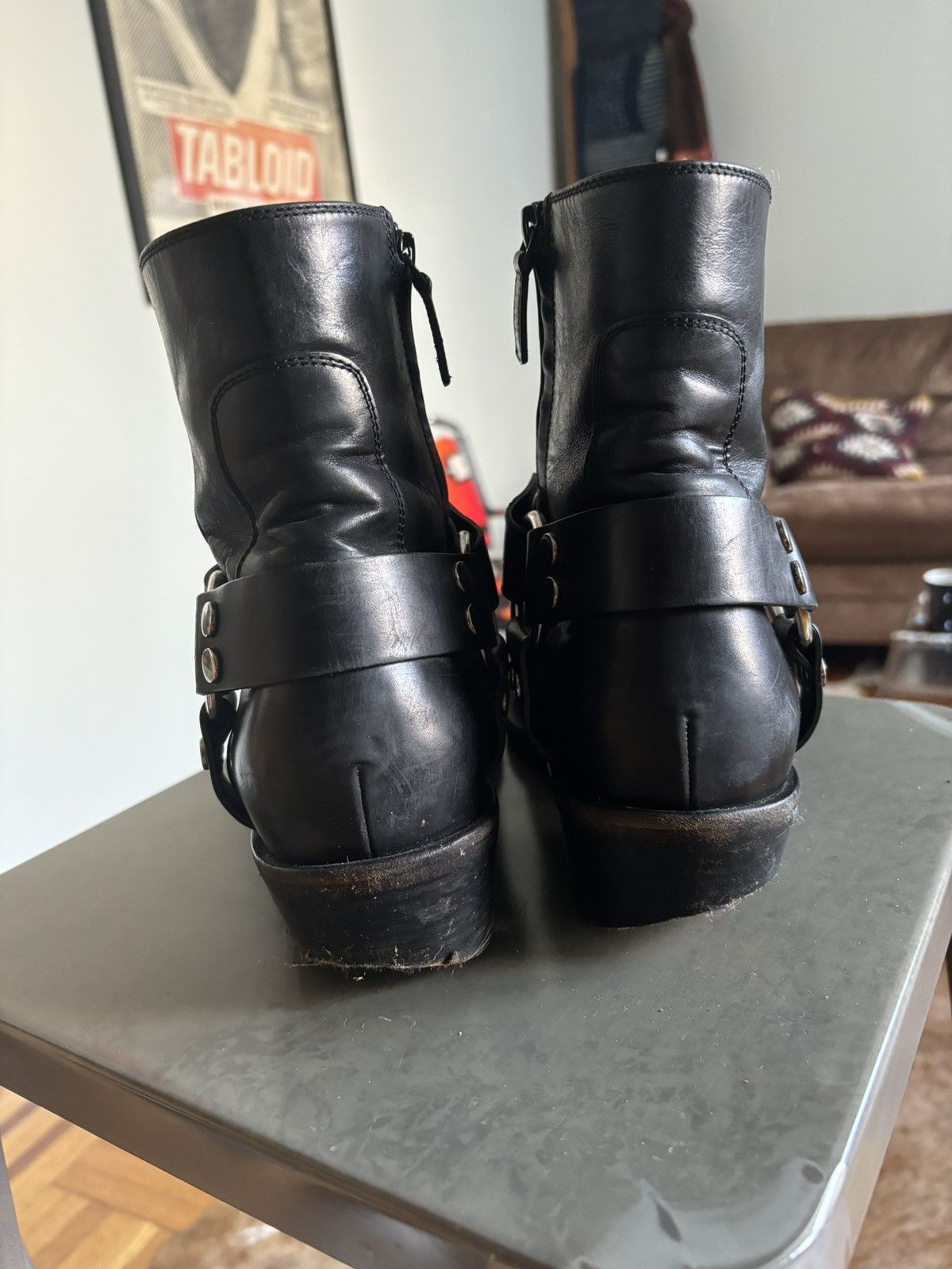 Balenciaga Balenciaga Square Toe Harness Boot | Grailed