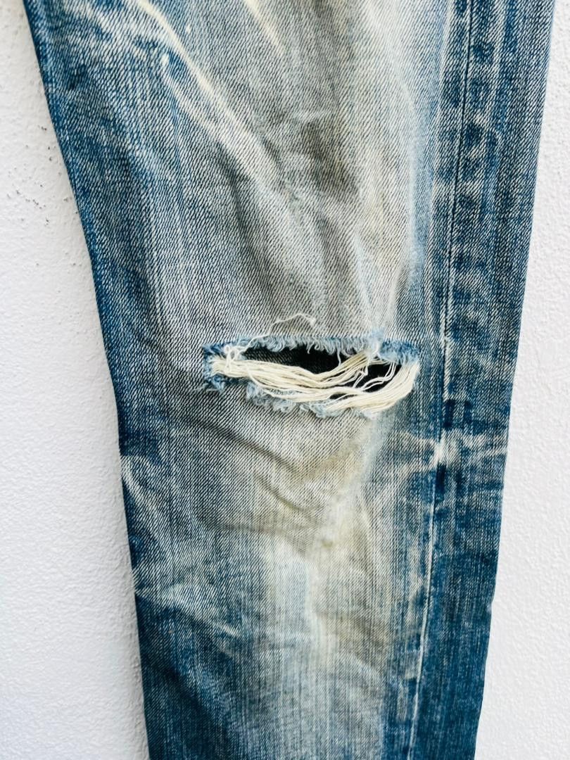 Japanese Brand × Vintage Vintage Jackrose Distressed Japanese Bootcut Fashion Style Size US 33 - 18 Thumbnail