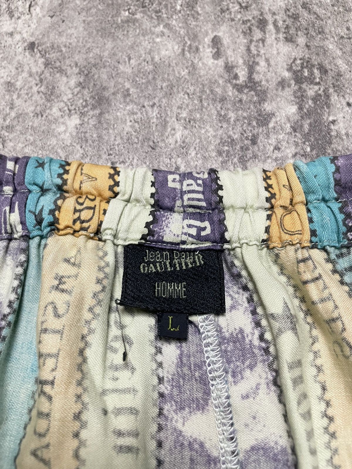 Jean Paul Gaultier Vintage Jean Paul Gaultier “EURO VISION” Printed Size US 33 - 8 Thumbnail