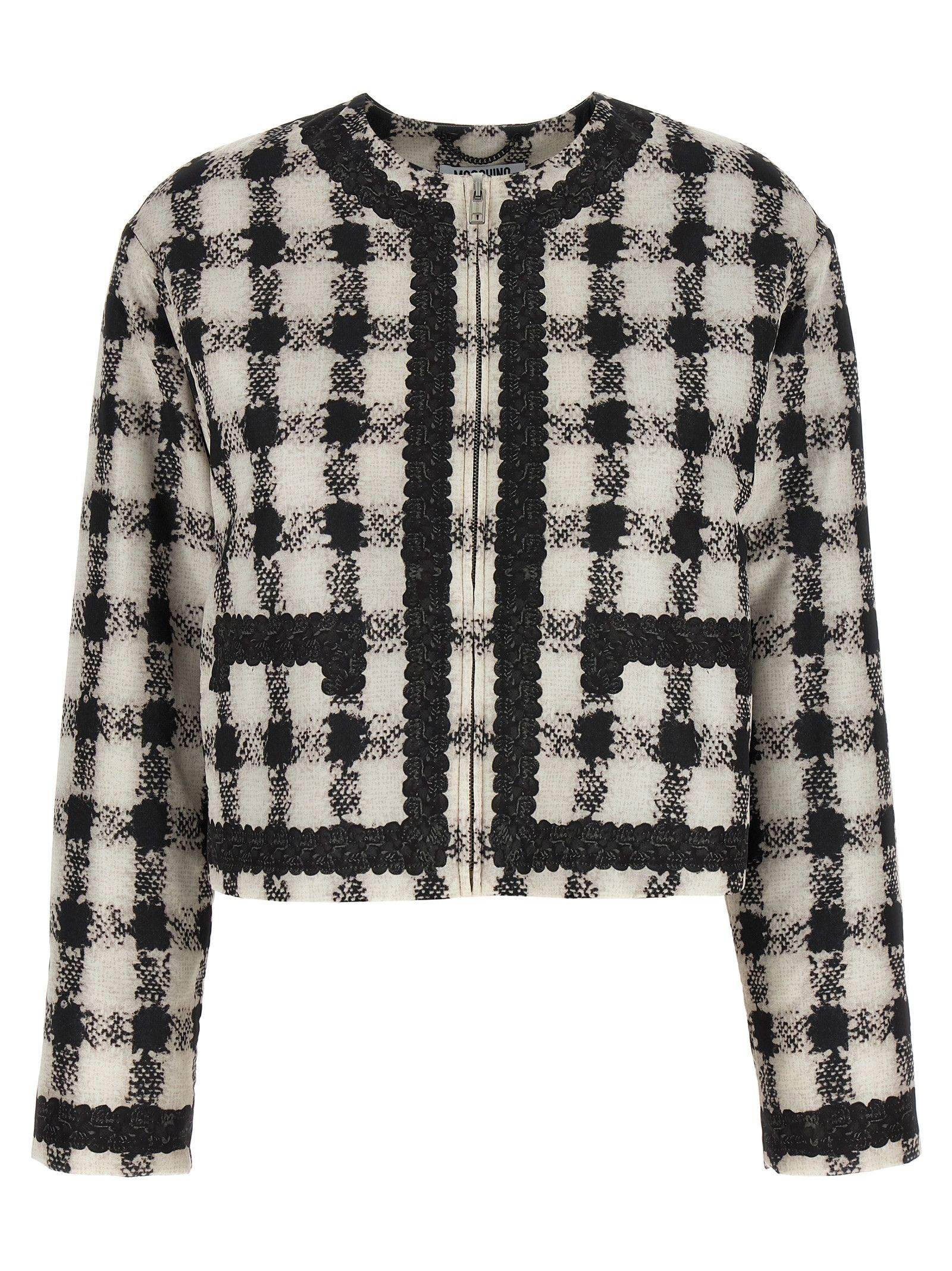 Moschino 'Texture' Print Jacket Size S / US 4 / IT 40 - 1 Thumbnail
