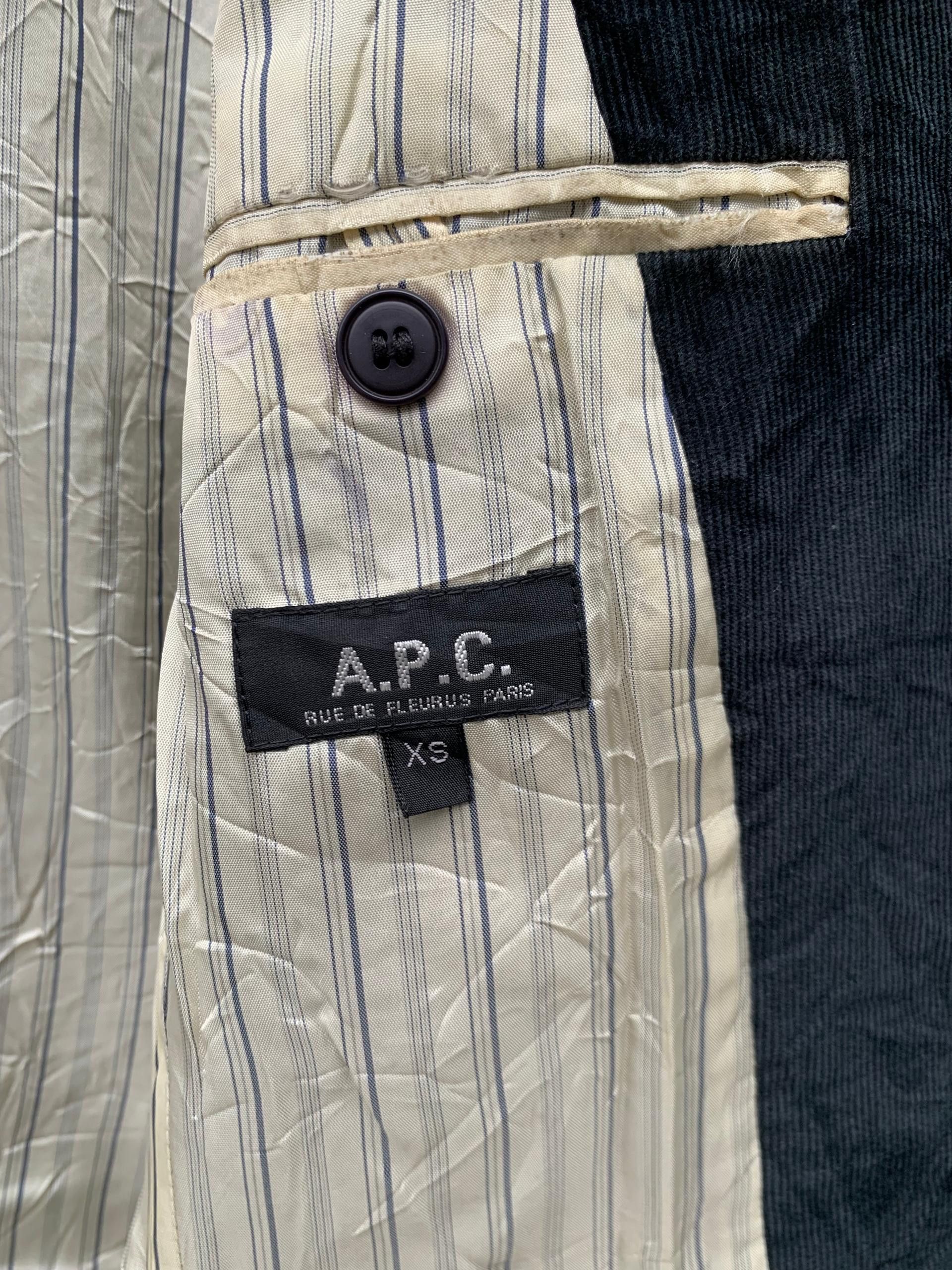 A.P.C. Vintage A.P.C Velvet Blazer Jacket Size US M / EU 48-50 / 2 - 7 Thumbnail