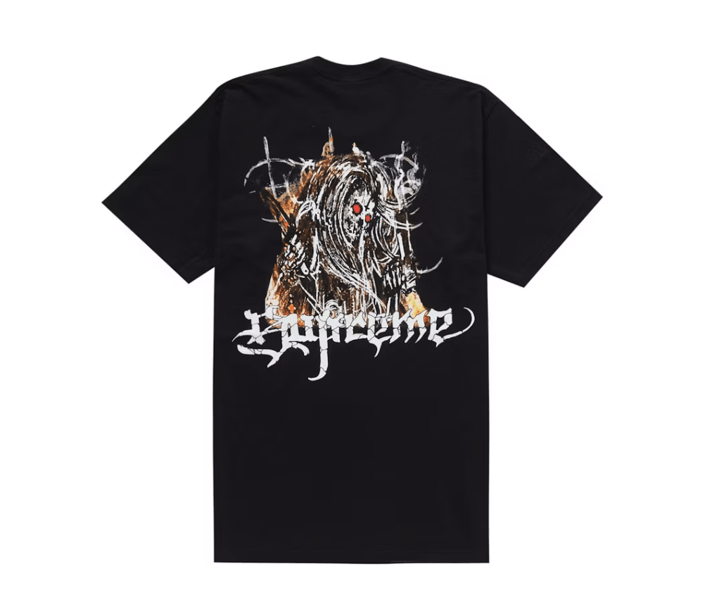 Supreme Wackies Horace Andy Tee Black SZ L | Grailed