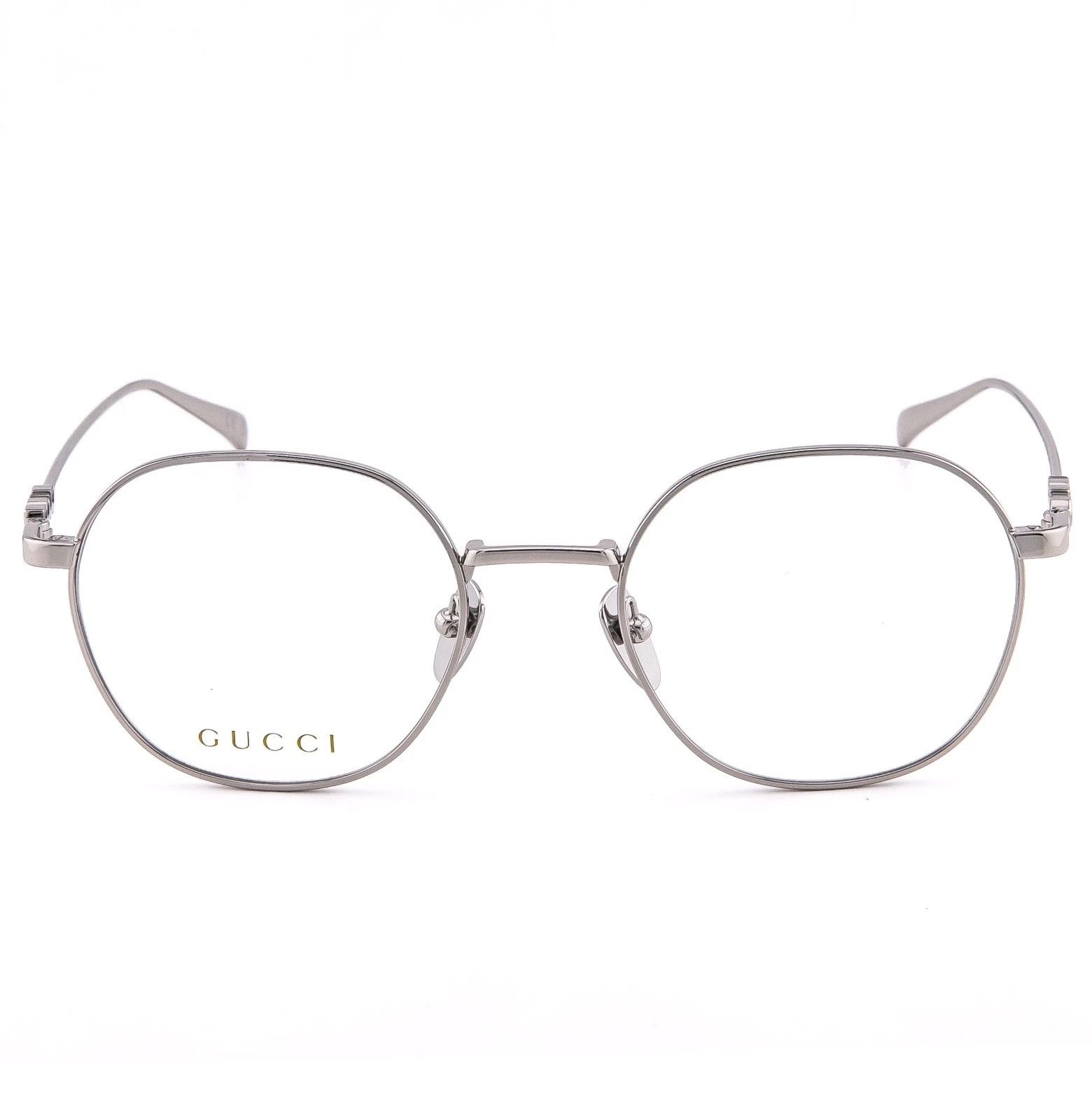 Gucci GUCCI GG1939O 1939 Silver Classic Unisex Eyeglasses 002 Size ONE SIZE - 5 Thumbnail