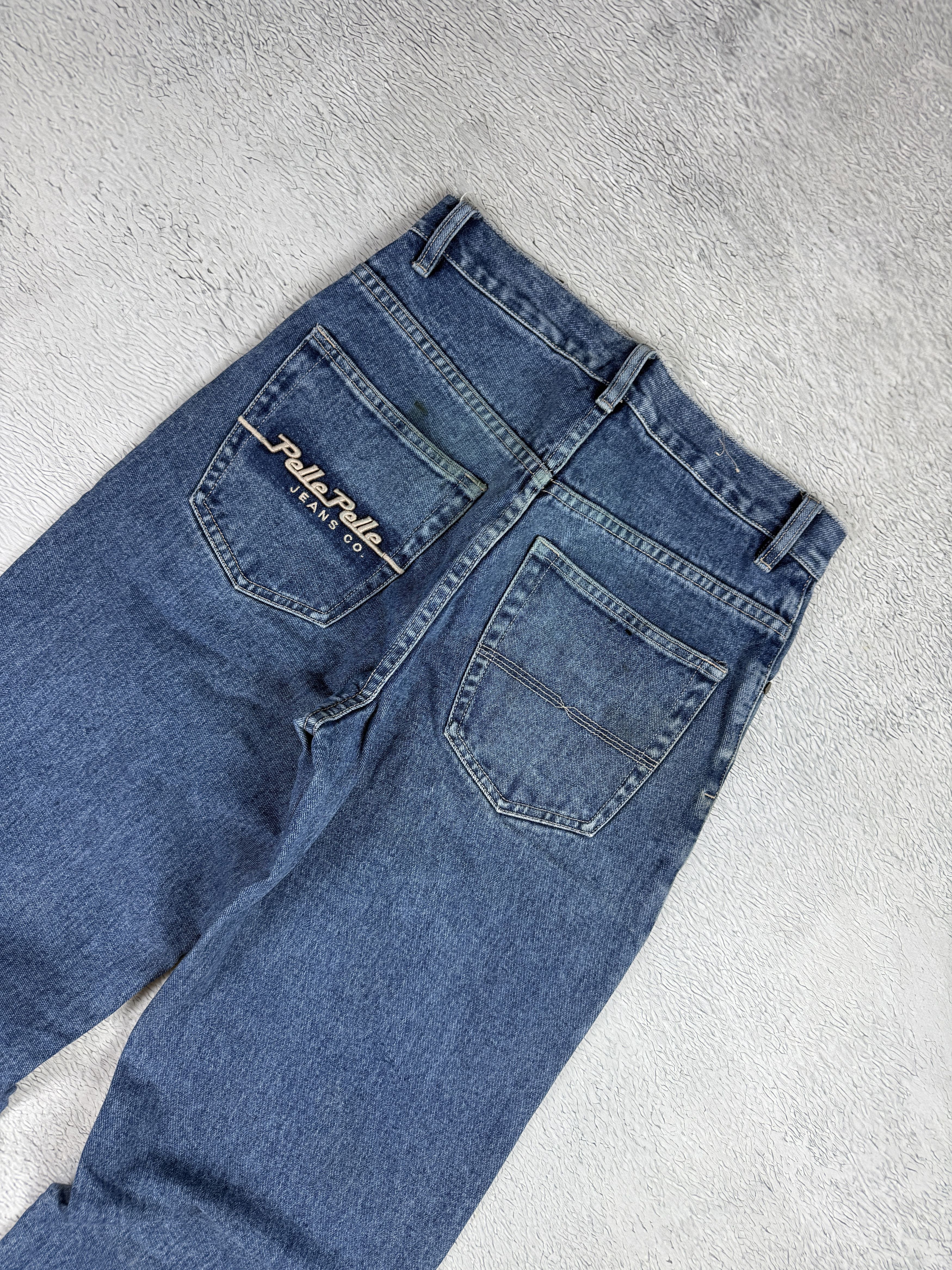 JNCO × Pelle Pelle Pelle Pelle Vintage Jeans Baggy Marc Buchanan Streetwear Size US 28 / EU 44 - 2 Thumbnail