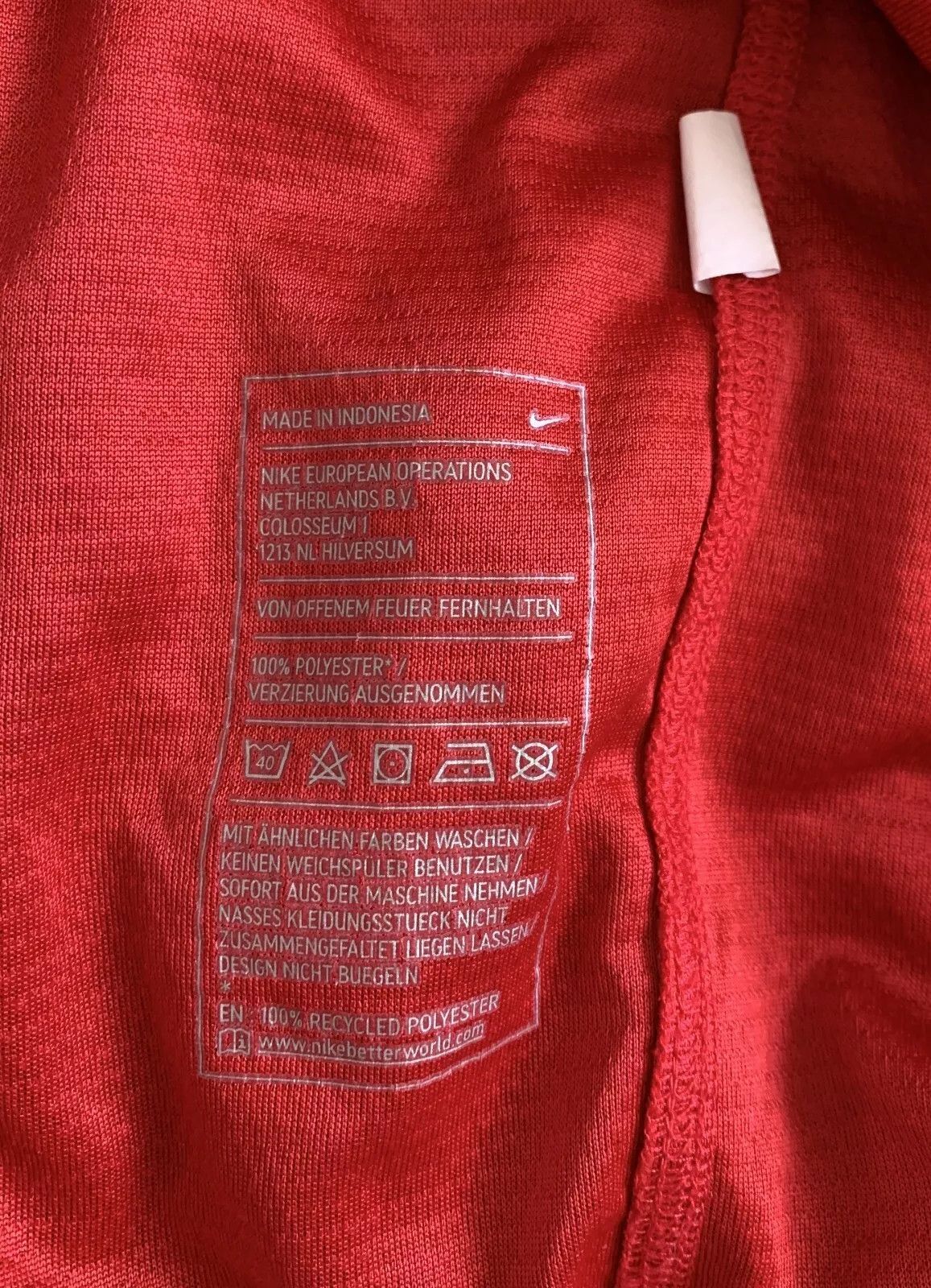 Nike Hertha BSC PLAYER ISSUE GOALKEEPER FOOTBALL JERSEY NIKE MEN Size US XL / EU 56 / 4 - 4 Thumbnail