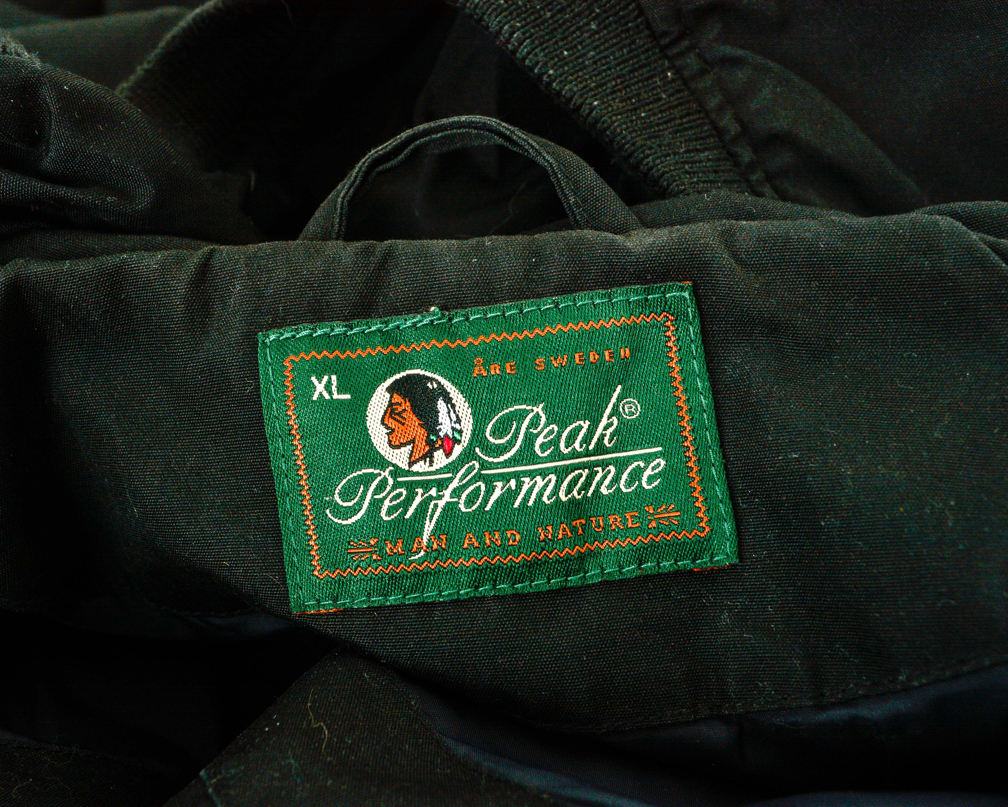 Peak Performance KASY J Women XL Jacket Coat Cotton Hooded Black Parka Size XL / US 12-14 / IT 48-50 - 4 Thumbnail