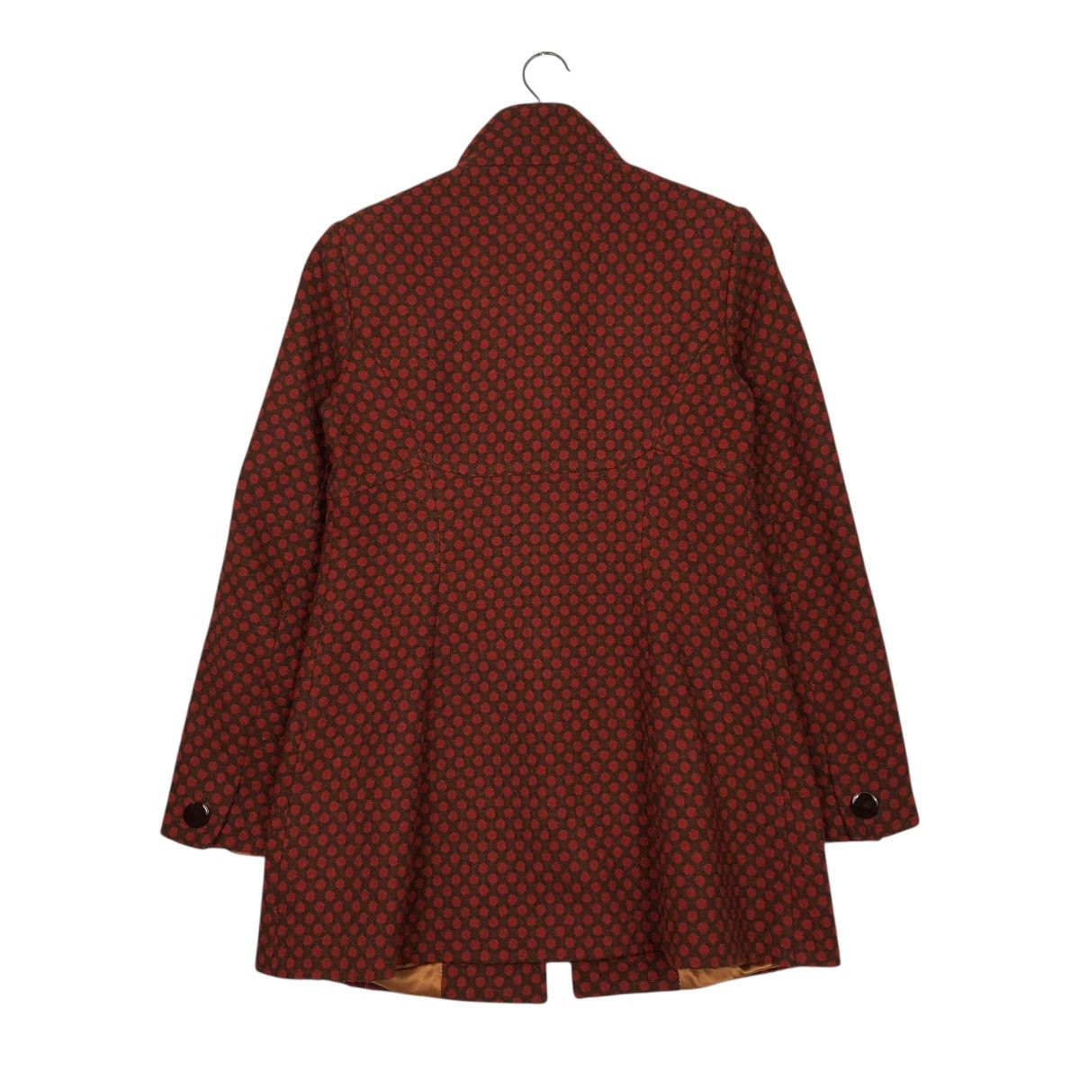 Benetton 🔥BUTTON WOOL POLKADOT DESIGN STILE BENETTON JACKET Size M / US 6-8 / IT 42-44 - 10 Thumbnail