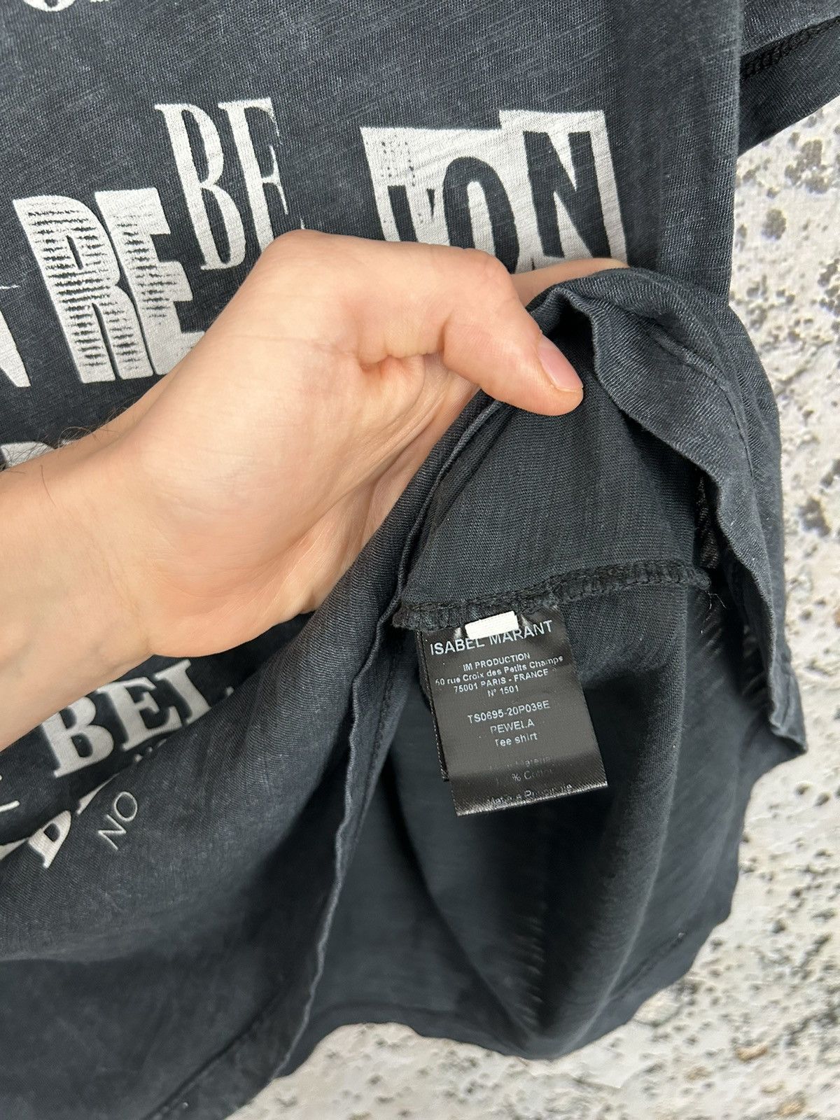 Isabel Marant Etoile Vintage Isabel Marant Etoile Designer Graphic Tee Rebelion Size US S / EU 44-46 / 1 - 5 Thumbnail