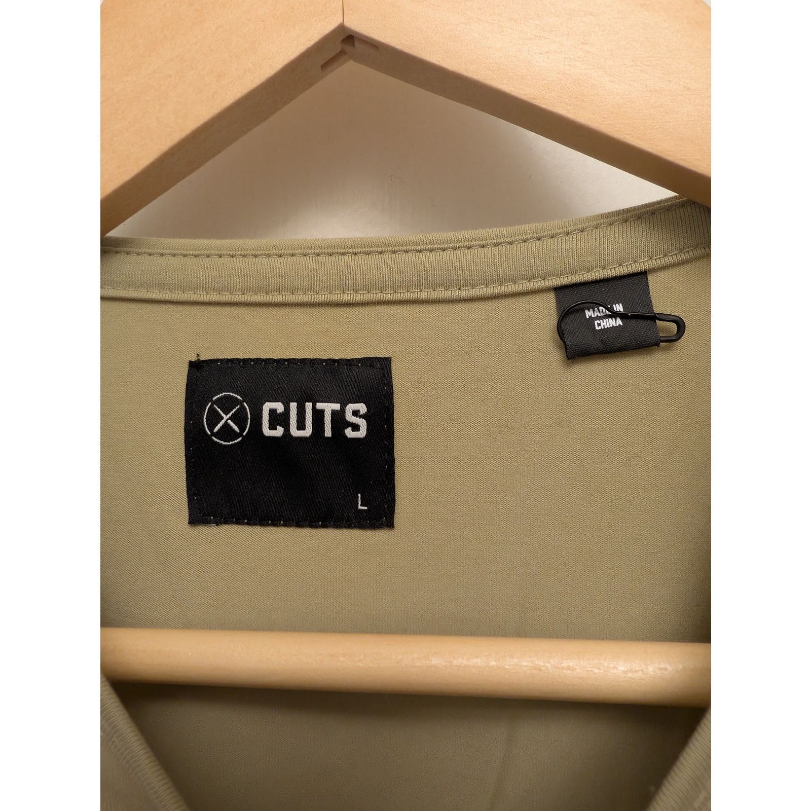 Other Cuts Men's AO Long Sleeve Curve-Hem Tee Khaki Pyca Pro Size US L / EU 52-54 / 3 - 3 Thumbnail