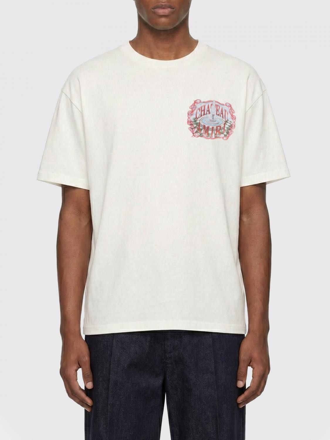 Amiri Amiri T-Shirt Men White Size US M / EU 48-50 / 2 - 1 Thumbnail