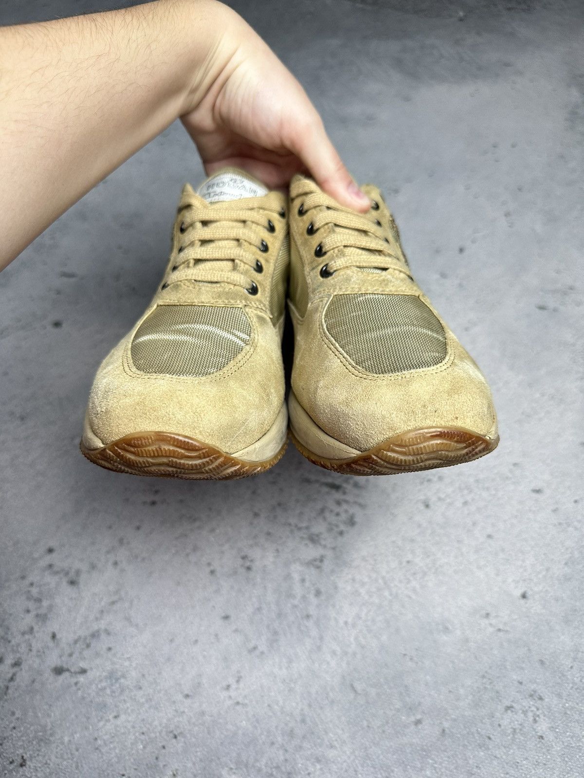 Hogan Hogan Interactive Low Snickers Suede Luxury Italy Brand Size US 10.5 / IT 40.5 - 6 Thumbnail