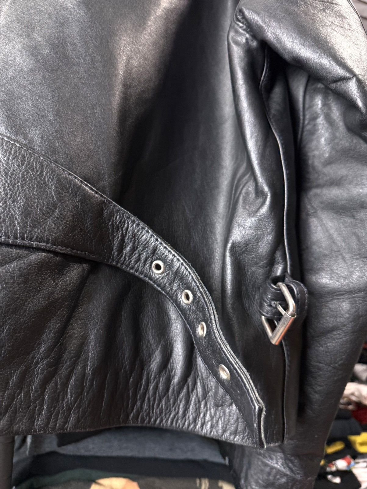 Vintage 1990’s Vintage Bomb Boogie Archive Leather Jacket Stussy Size US M / EU 48-50 / 2 - 12 Thumbnail