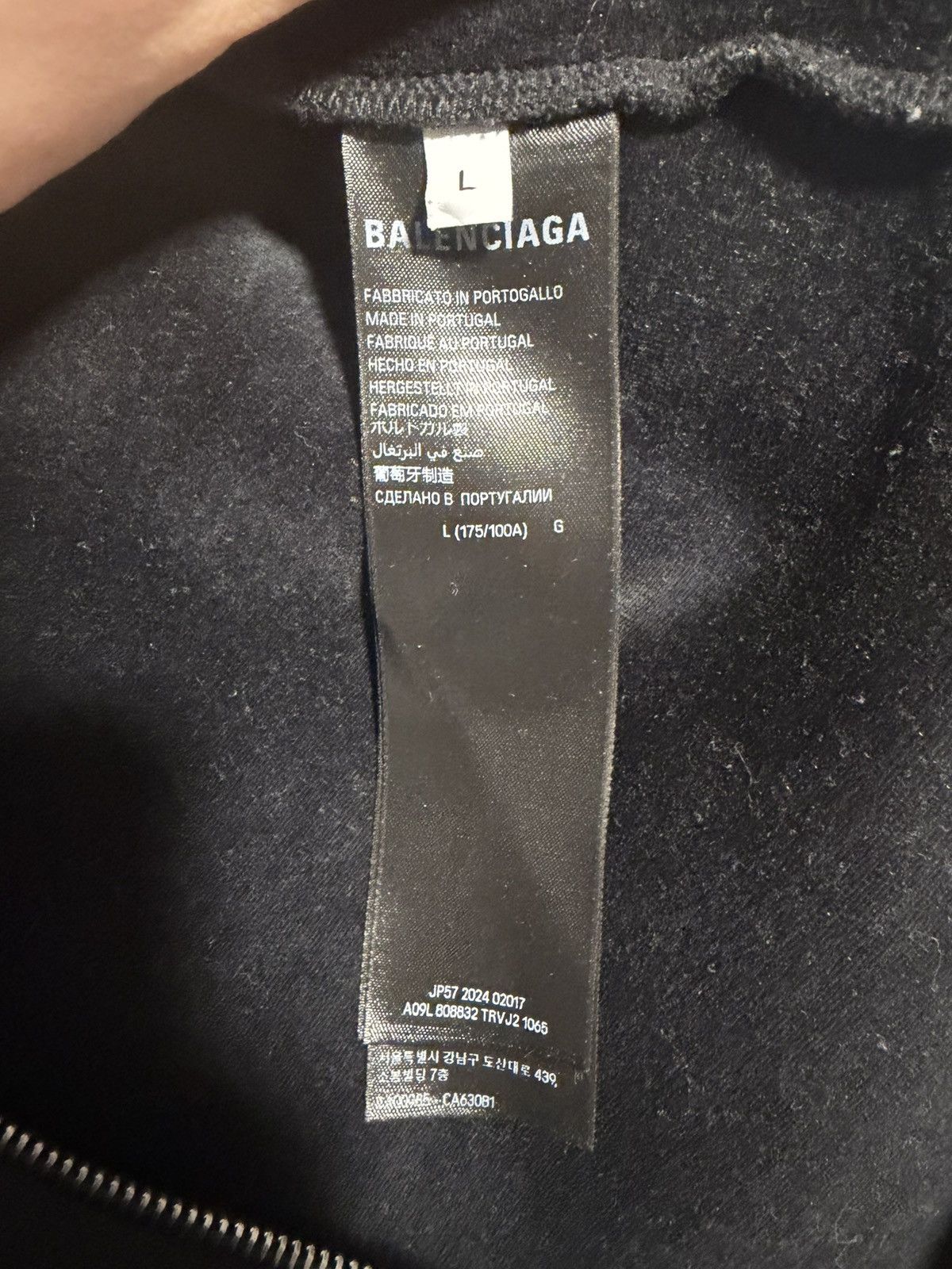 Balenciaga balenciaga sport loop track hoodie Size US L / EU 52-54 / 3 - 6 Thumbnail