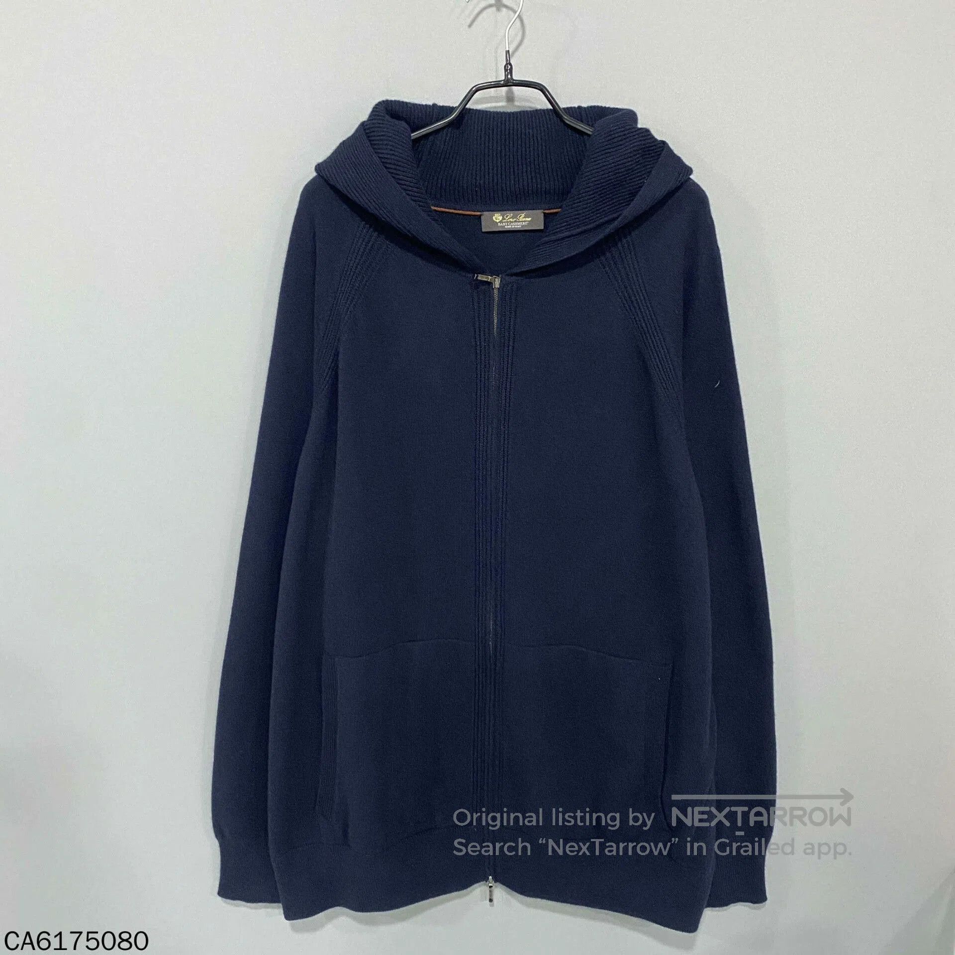 Loro Piana Loro Piana Ribbed Hood Cashmere Coat. Size US XXL / EU 58 / 5 - 1 Thumbnail