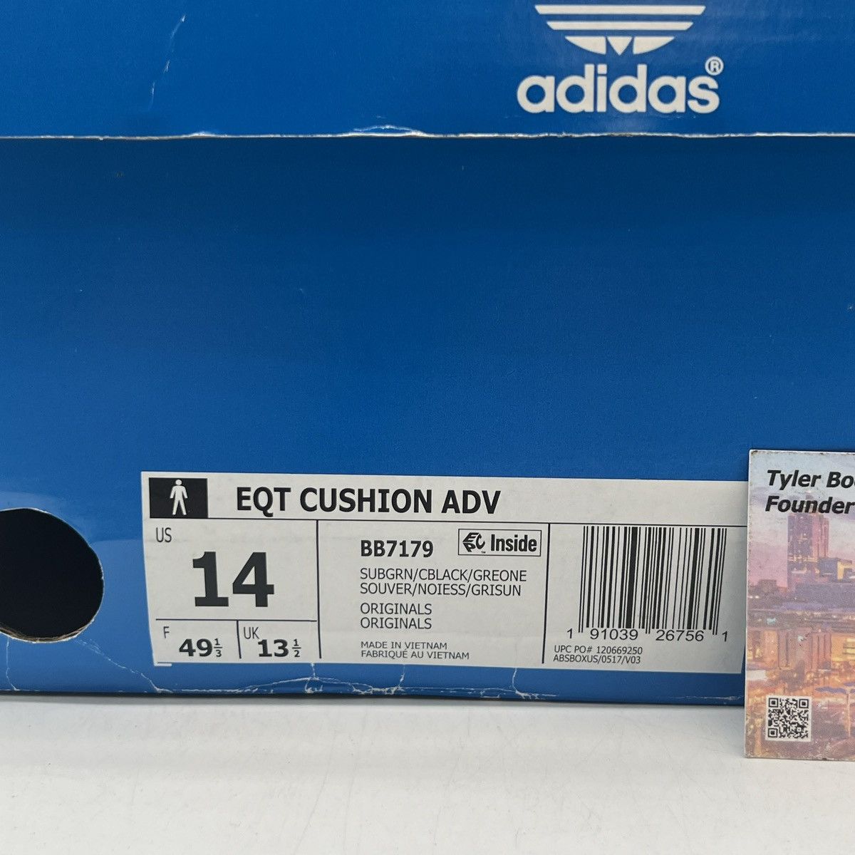 Adidas adidas EQT Cushion ADV Sub Green Size US 14 / EU 47 - 6 Thumbnail