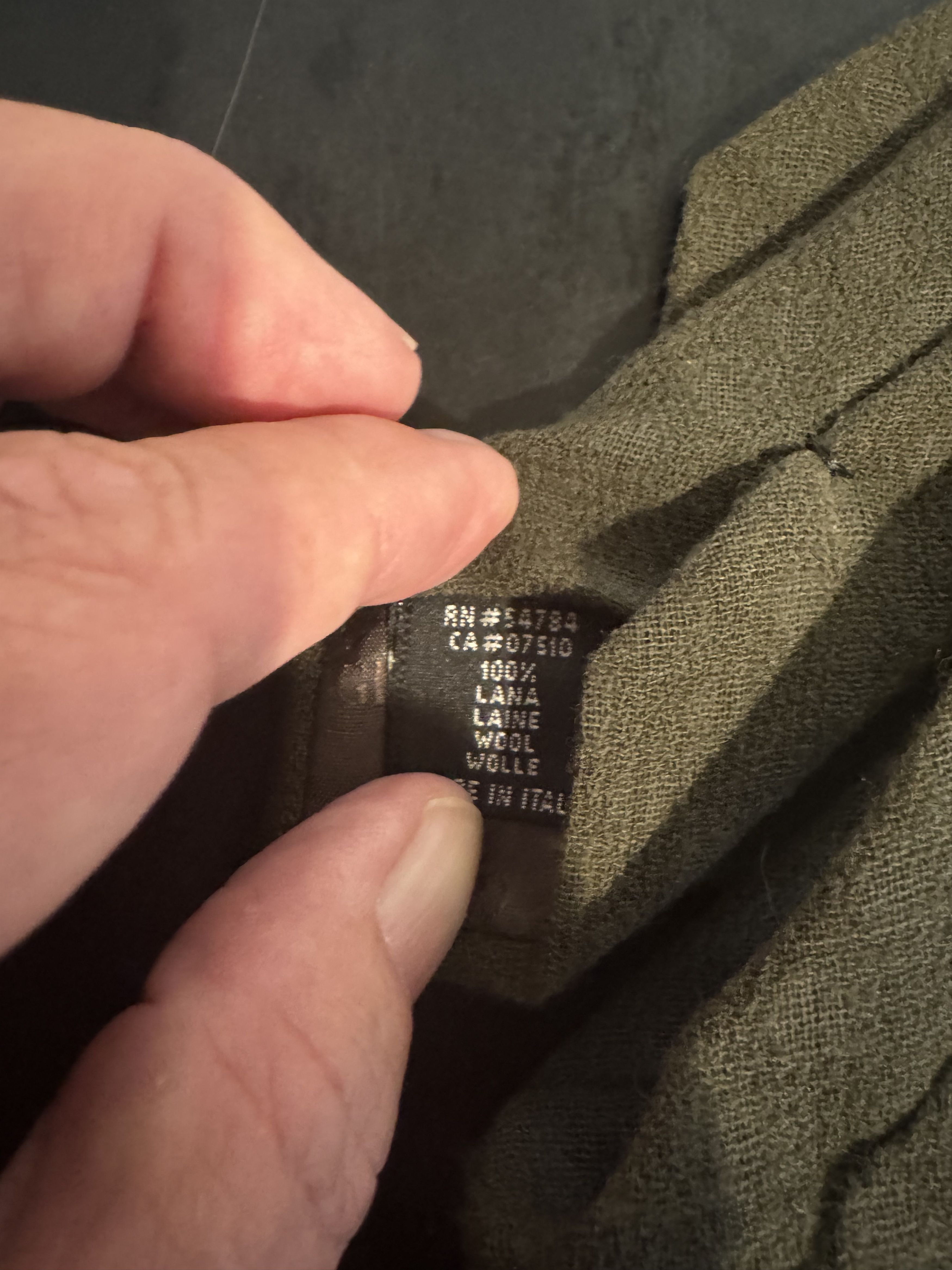 Giorgio Armani Georgio Armani Wool Tie Size ONE SIZE - 1 Thumbnail