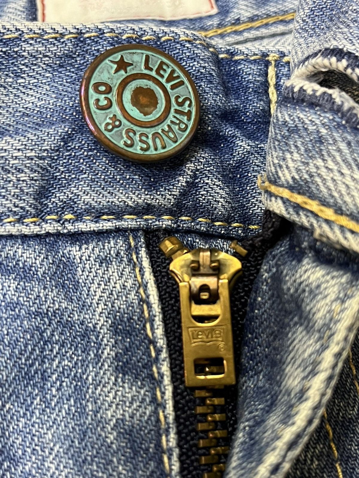Levi's Vintage Clothing RETRO🔥VINTAGE LEVI’S REDLOOPS BUSHPANT FLARED JEANS Size US 31 - 12 Thumbnail