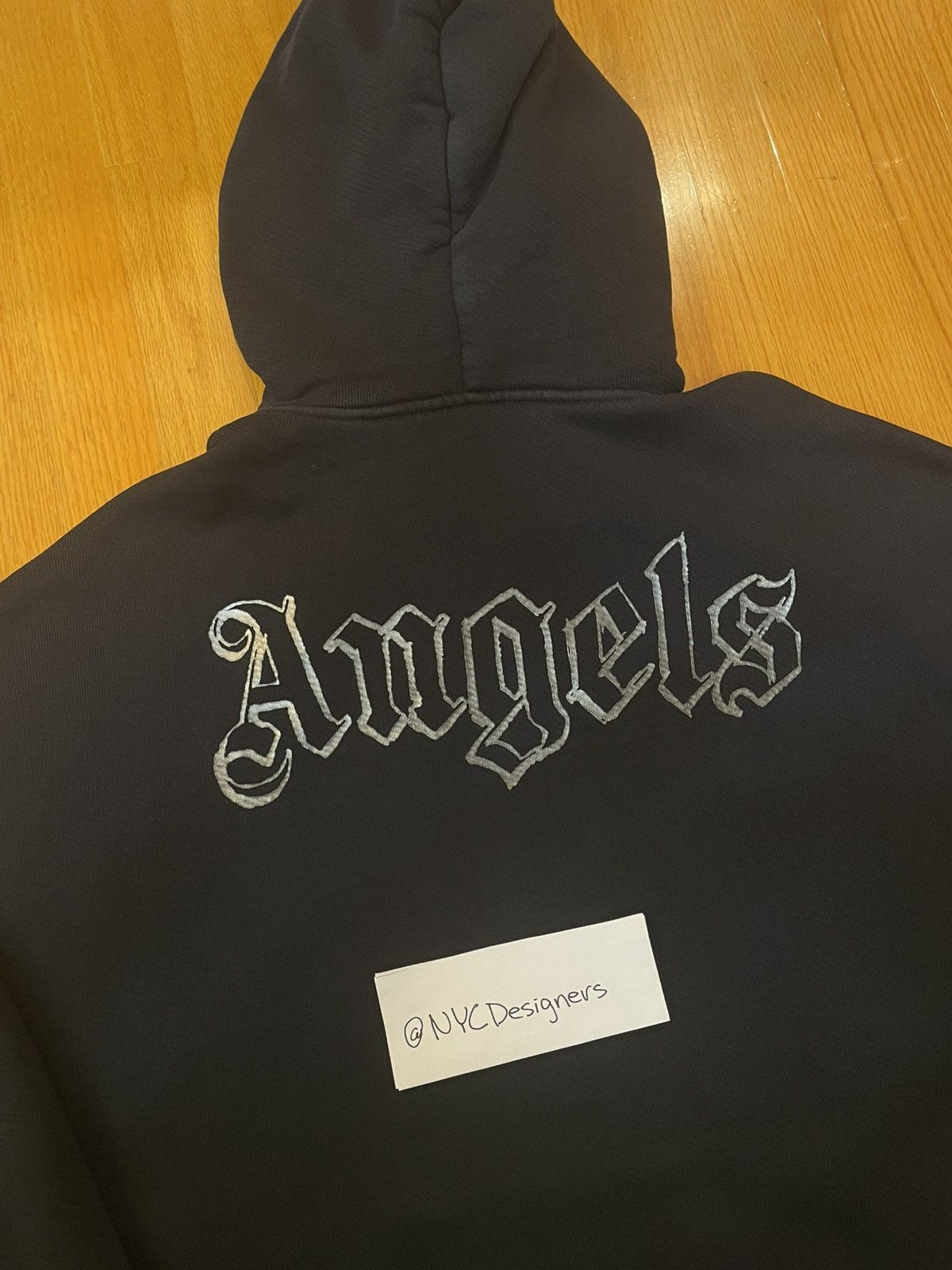 Palm Angels Palm Angels Black Logo Hoodie Size US M / EU 48-50 / 2 - 5 Thumbnail
