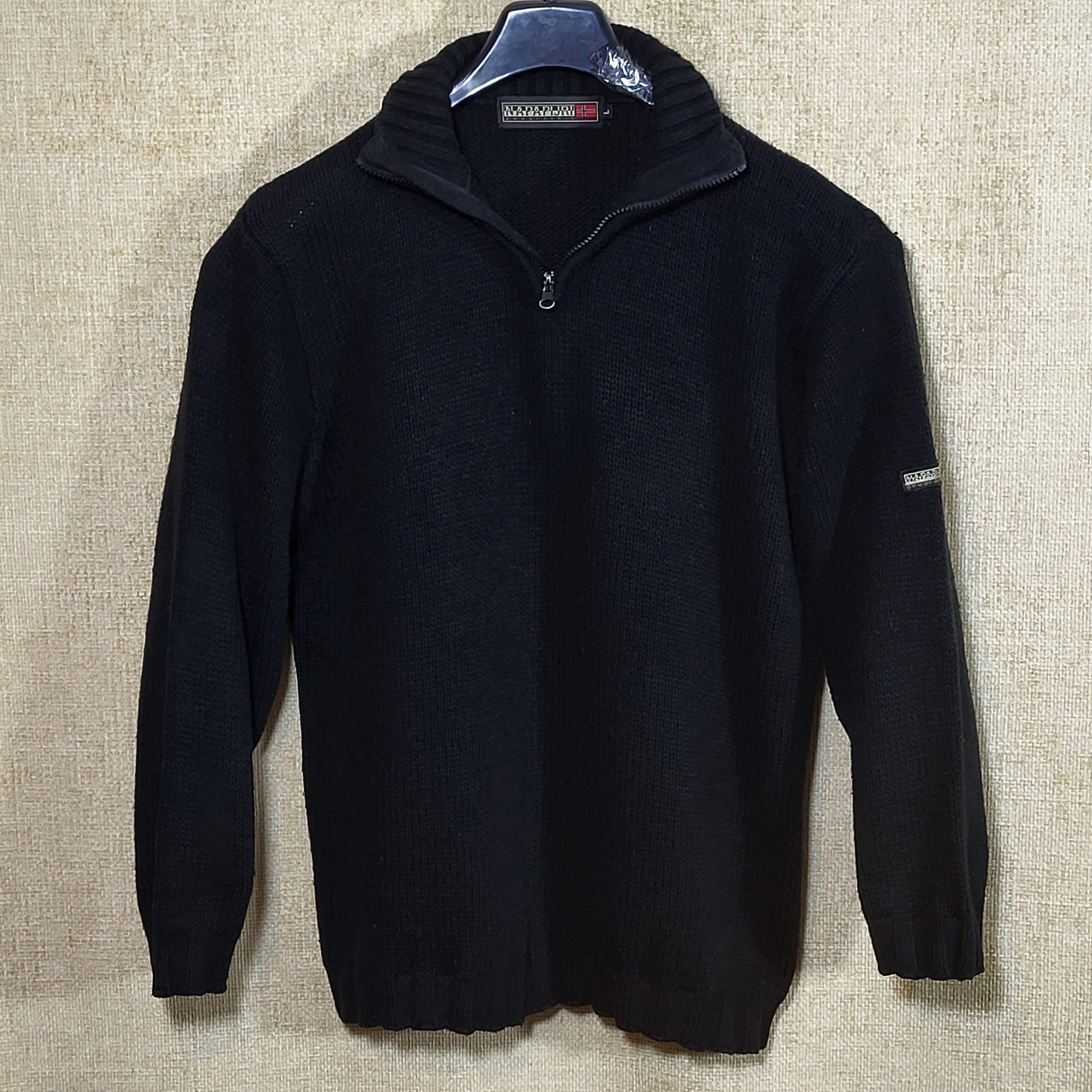 Napapijri Napapijri Vintage Mens Wool Sweater Size US L / EU 52-54 / 3 - 4 Thumbnail
