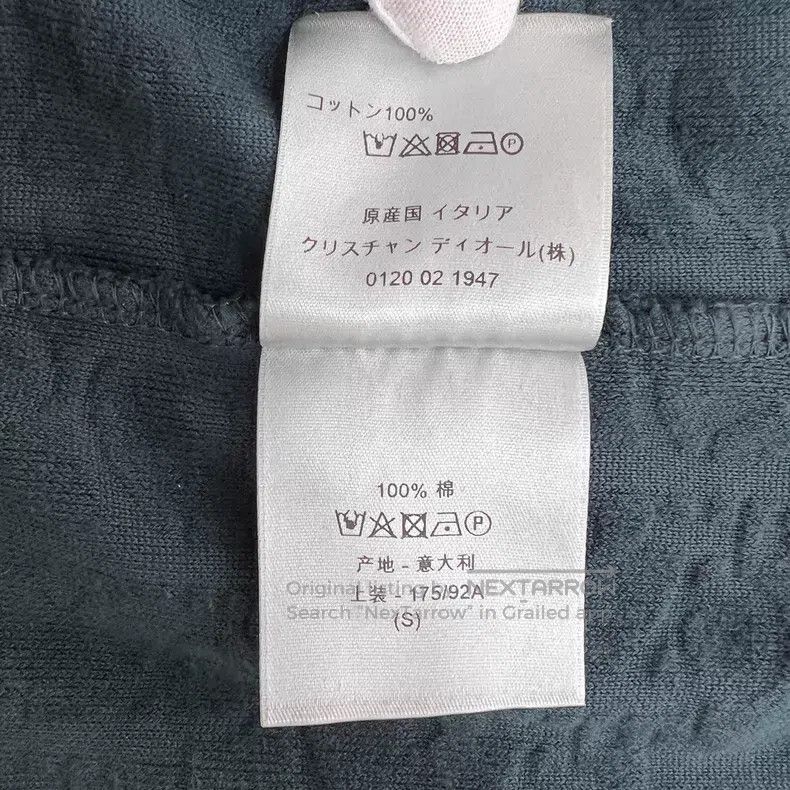 Dior Dior Dark blue logo plush full print cotton round-neck sho Size US S / EU 44-46 / 1 - 8 Thumbnail