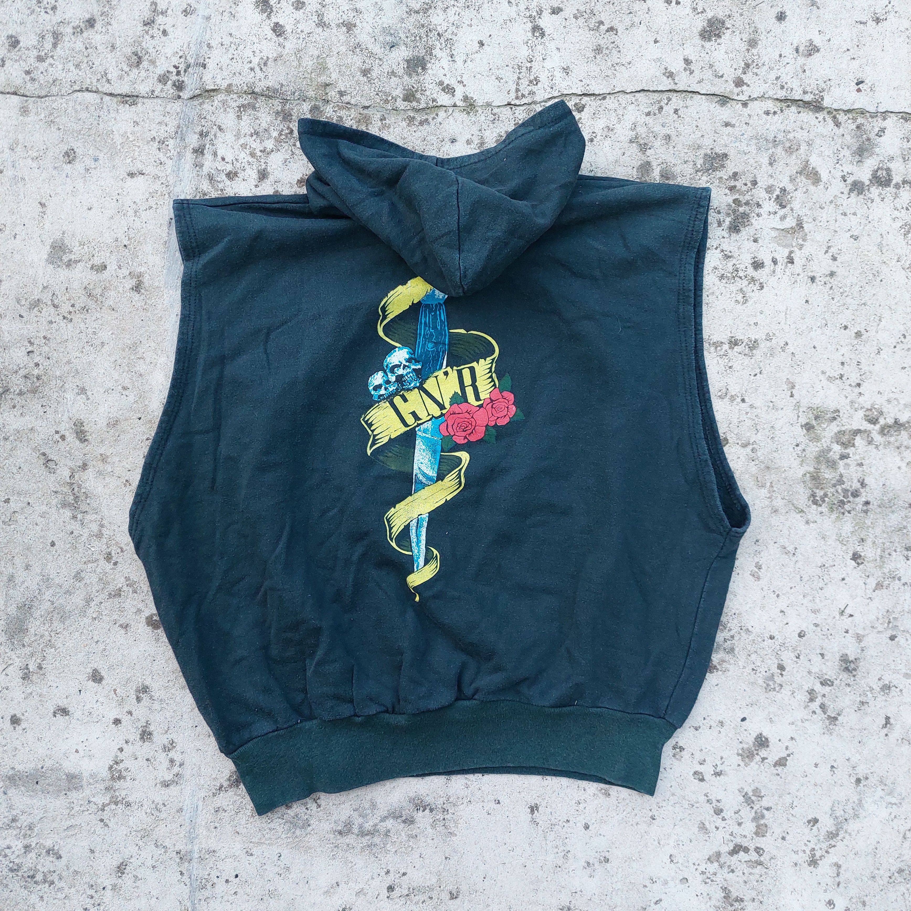 Band Tees × Guns N' Roses × Vintage guns n roses vest hoodie vintage sleeveless Size US M / EU 48-50 / 2 - 2 Thumbnail