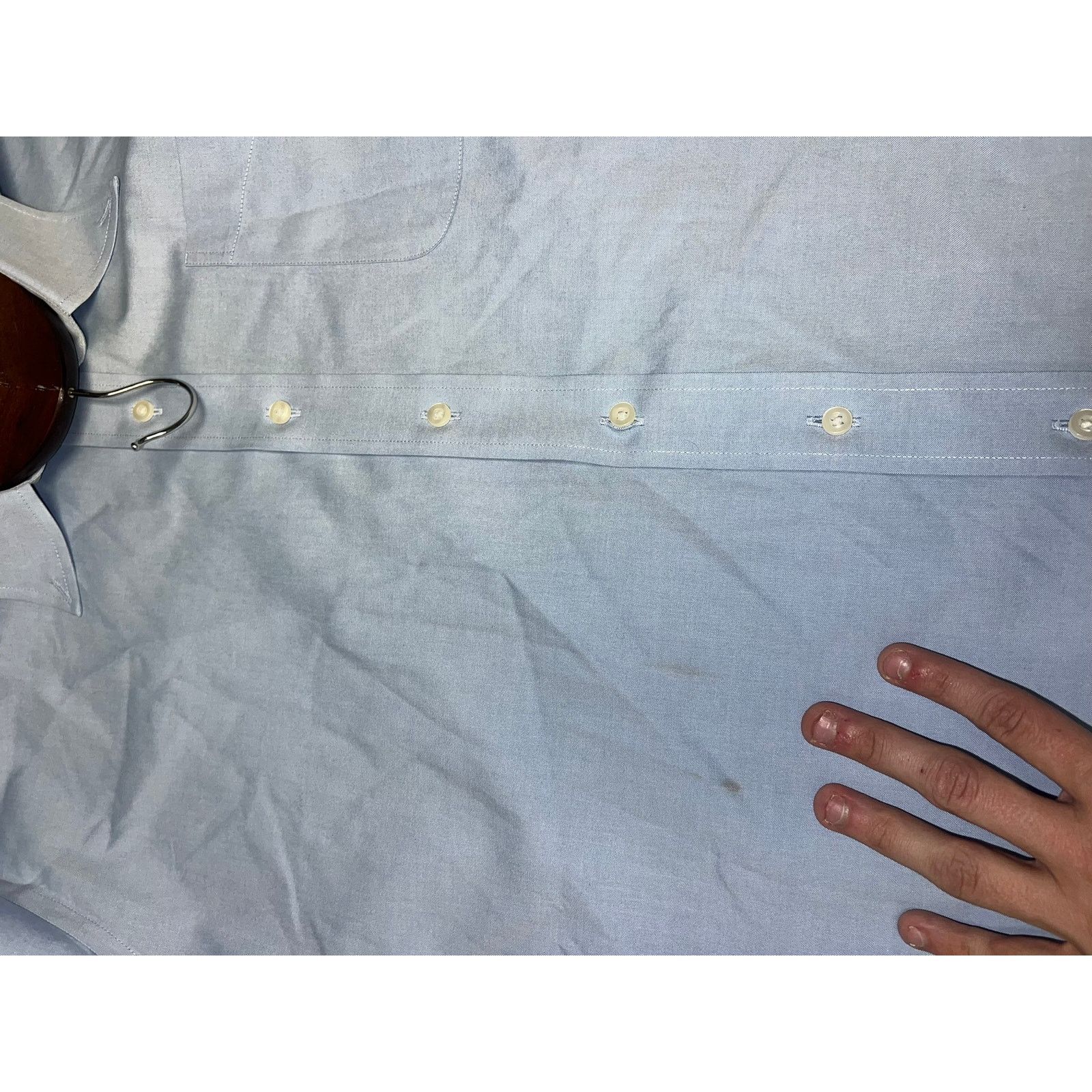 Roundtree & Yorke Gold Label Roundtree Yorke Shirt Non Iron EZ Top Mens XL Size US XL / EU 56 / 4 - 8 Thumbnail