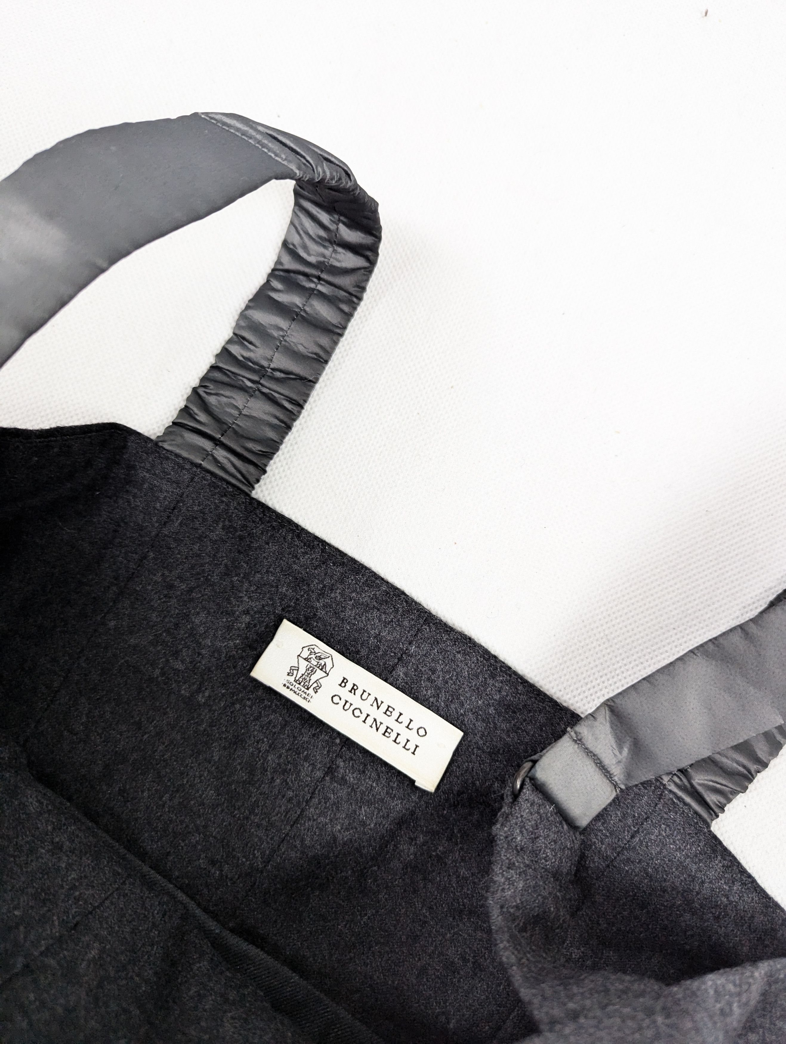 Brunello Cucinelli Brunello Cucinelli wool grey dress Size S / US 4 / IT 40 - 5 Thumbnail