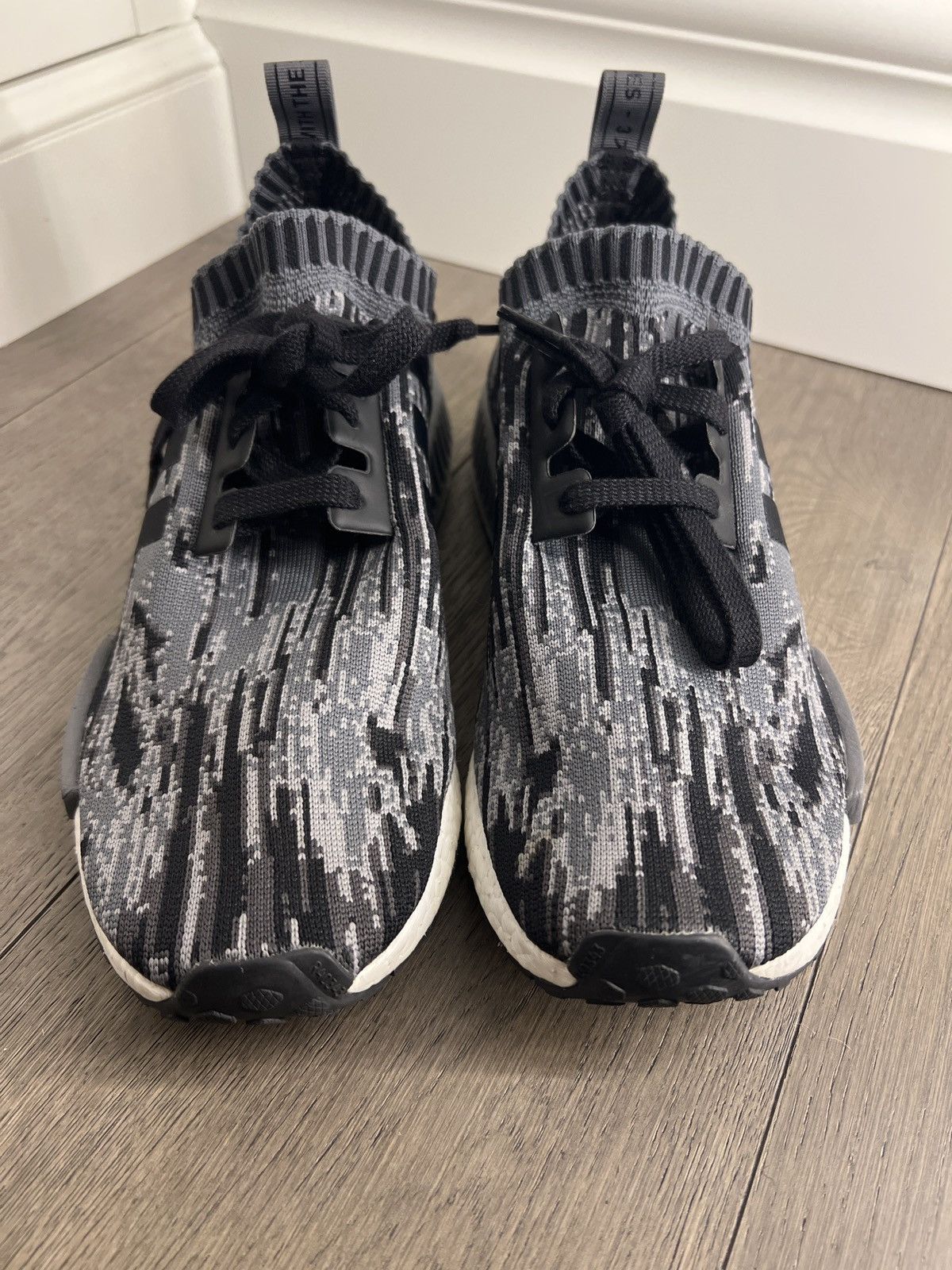 Adidas Adidas NMD R1 Primeknit “Grey Three” - Size 10.5 Size US 10.5 / EU 43-44 - 4 Thumbnail