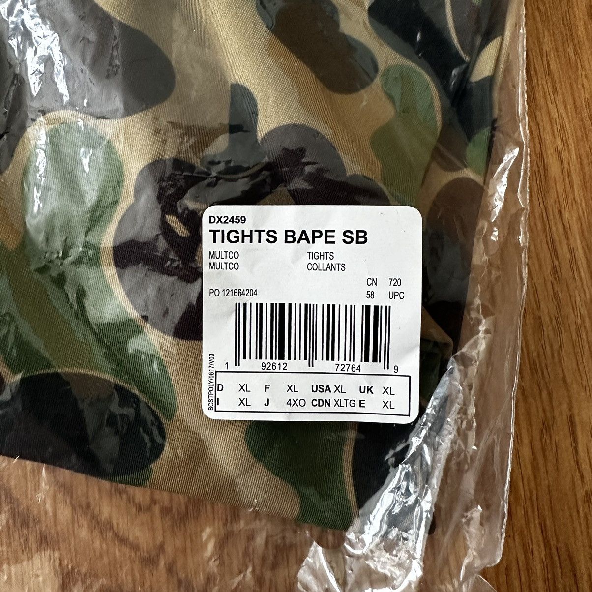 Bape x adidas sb tights green shop