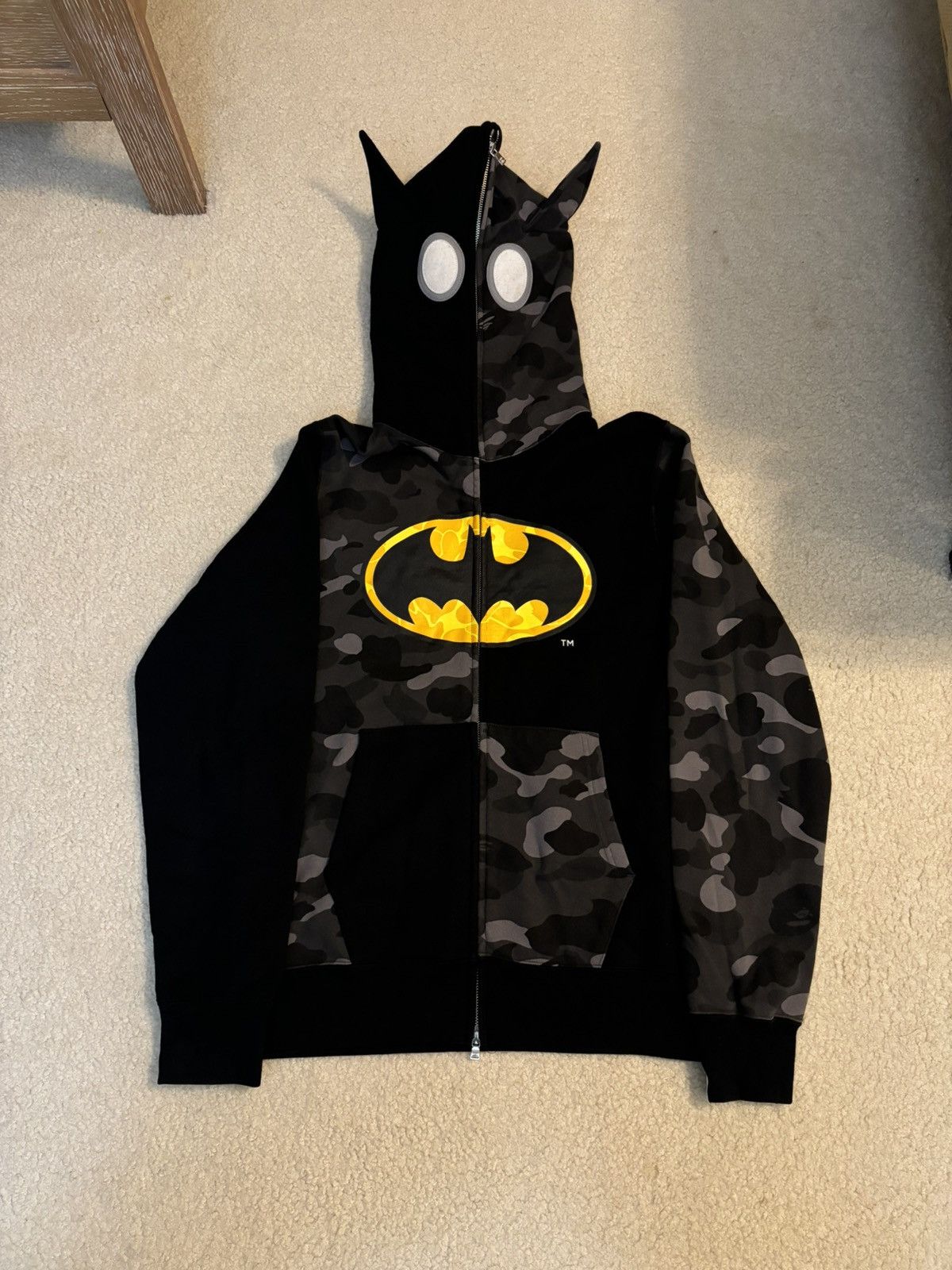 BAPE DCコミックフルジップパーカー M BAPE × DC Comics Full Zip Hoodie a bathing ape NIGO Red Size S | eBay
