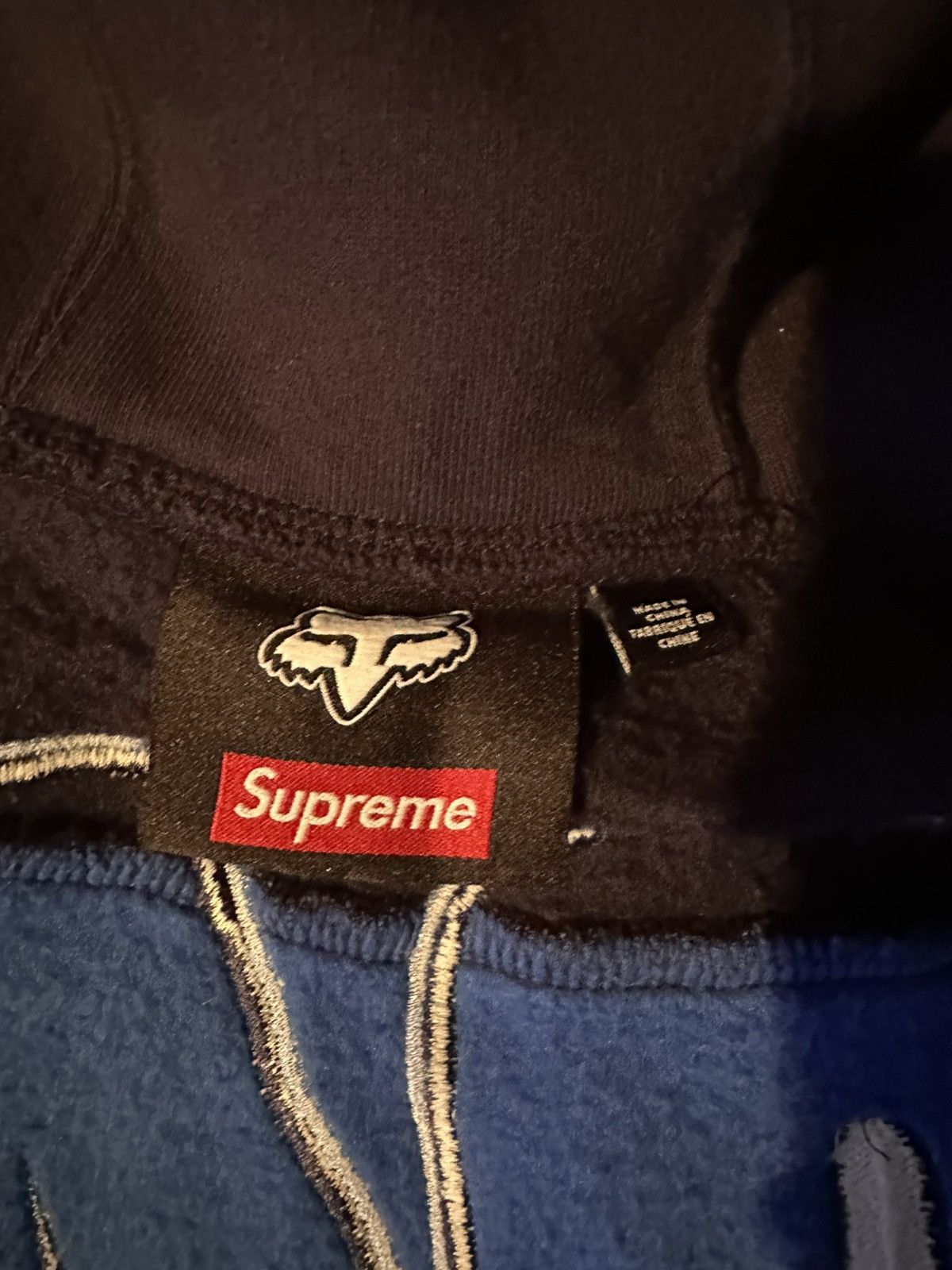 Fox Racing × Supreme Supreme X Fox Racing blue jacket Size US XL / EU 56 / 4 - 7 Thumbnail