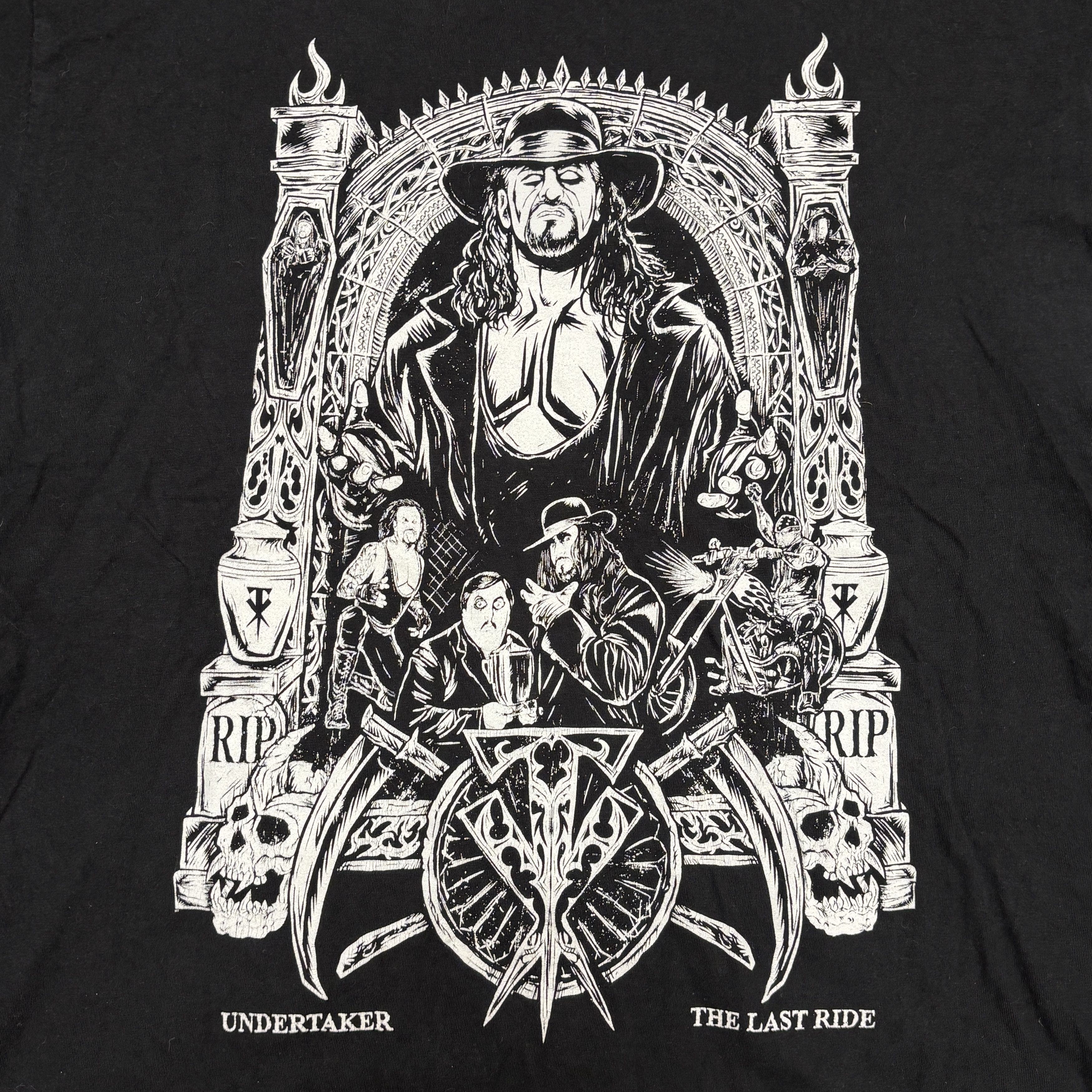 WWE The Undertaker Shirt Wrestling WWE WWF Sports Tee Size US M / EU 48-50 / 2 - 3 Thumbnail