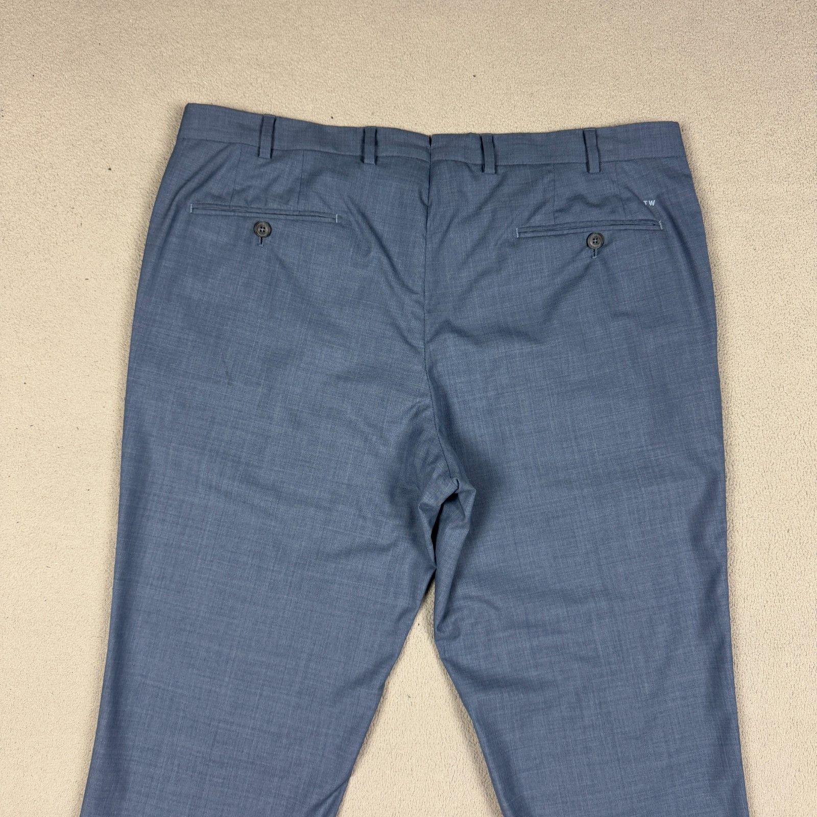 J.Hilburn J. Hilburn Trousers Vitale Barberis Canonico Wool Grey 38x31 Size US 38 / EU 54 - 5 Thumbnail