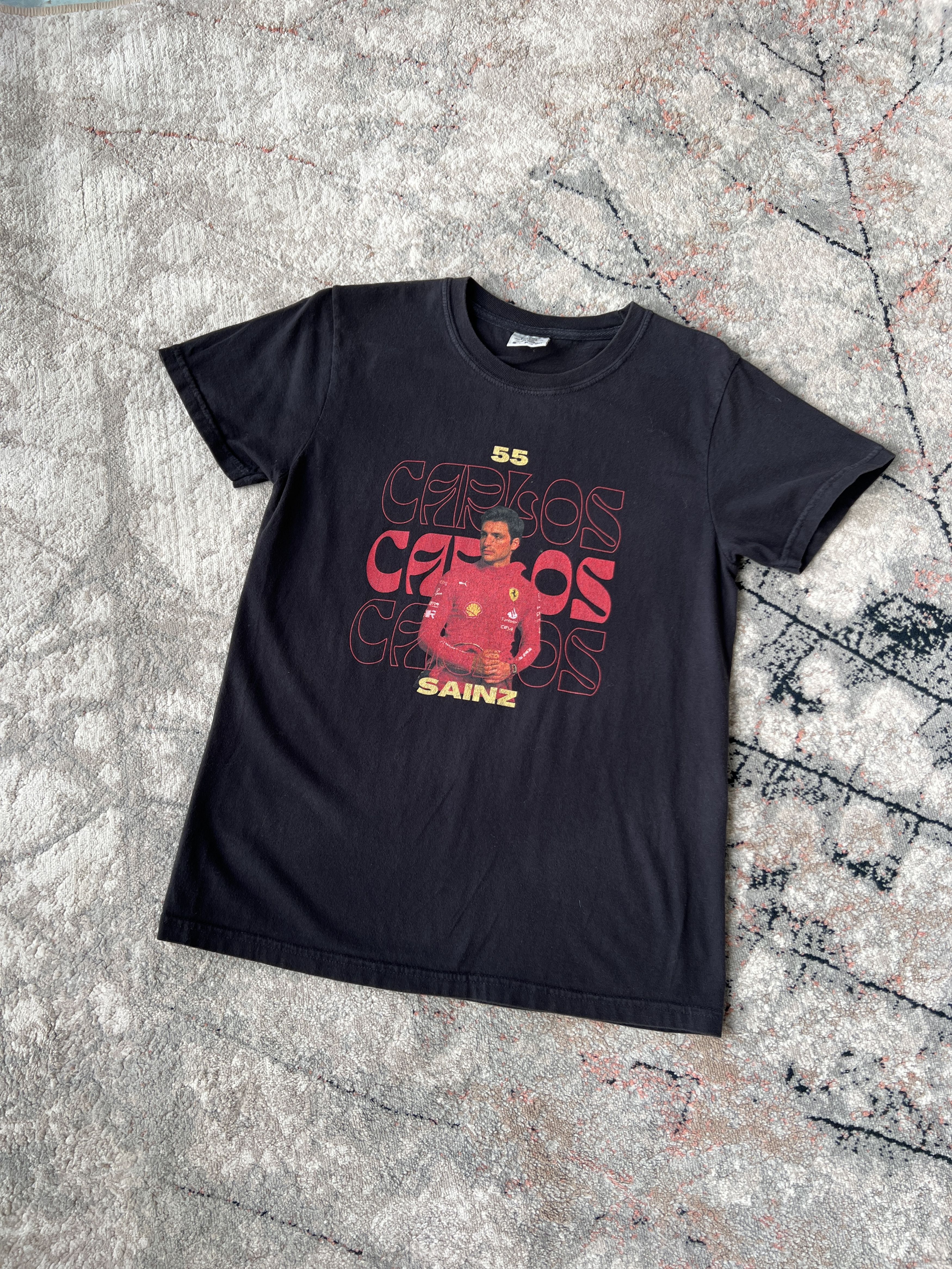 Ferrari Carlos Sainz Scuderia Ferrari Formula 1 tee Size US S / EU 44-46 / 1 - 1 Thumbnail