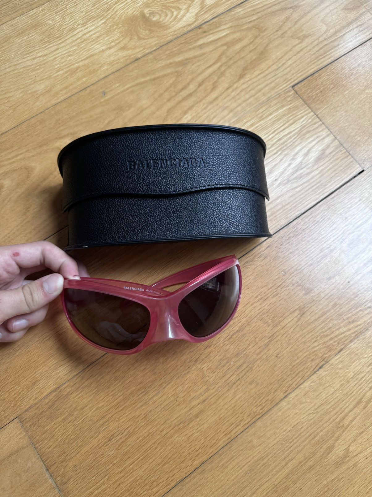Balenciaga Balenciaga cat XL sunglasses Size ONE SIZE - 1 Thumbnail