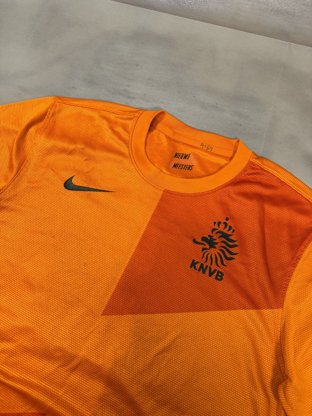 Nike × Vintage Vintage Netherland National Team 2012 Nike Jersey Blokcore Size US S / EU 44-46 / 1 - 6 Thumbnail