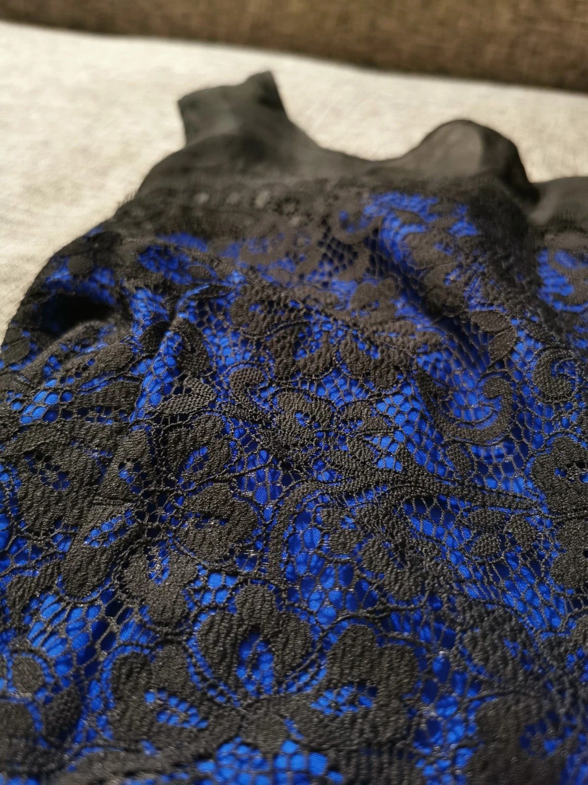 Anthropologie Anthropologie Moulinette Soeurs vetements Black Blue Lace Size S / US 4 / IT 40 - 7 Thumbnail