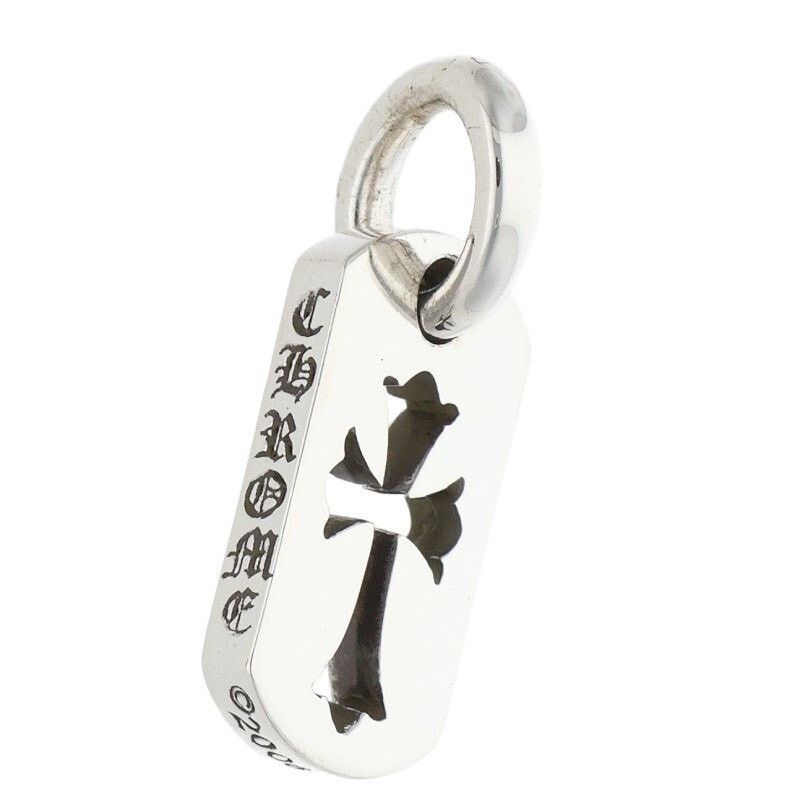 Chrome Hearts Chrome Hearts Cross Dog Tag Silver Necklace Size ONE SIZE - 3 Thumbnail