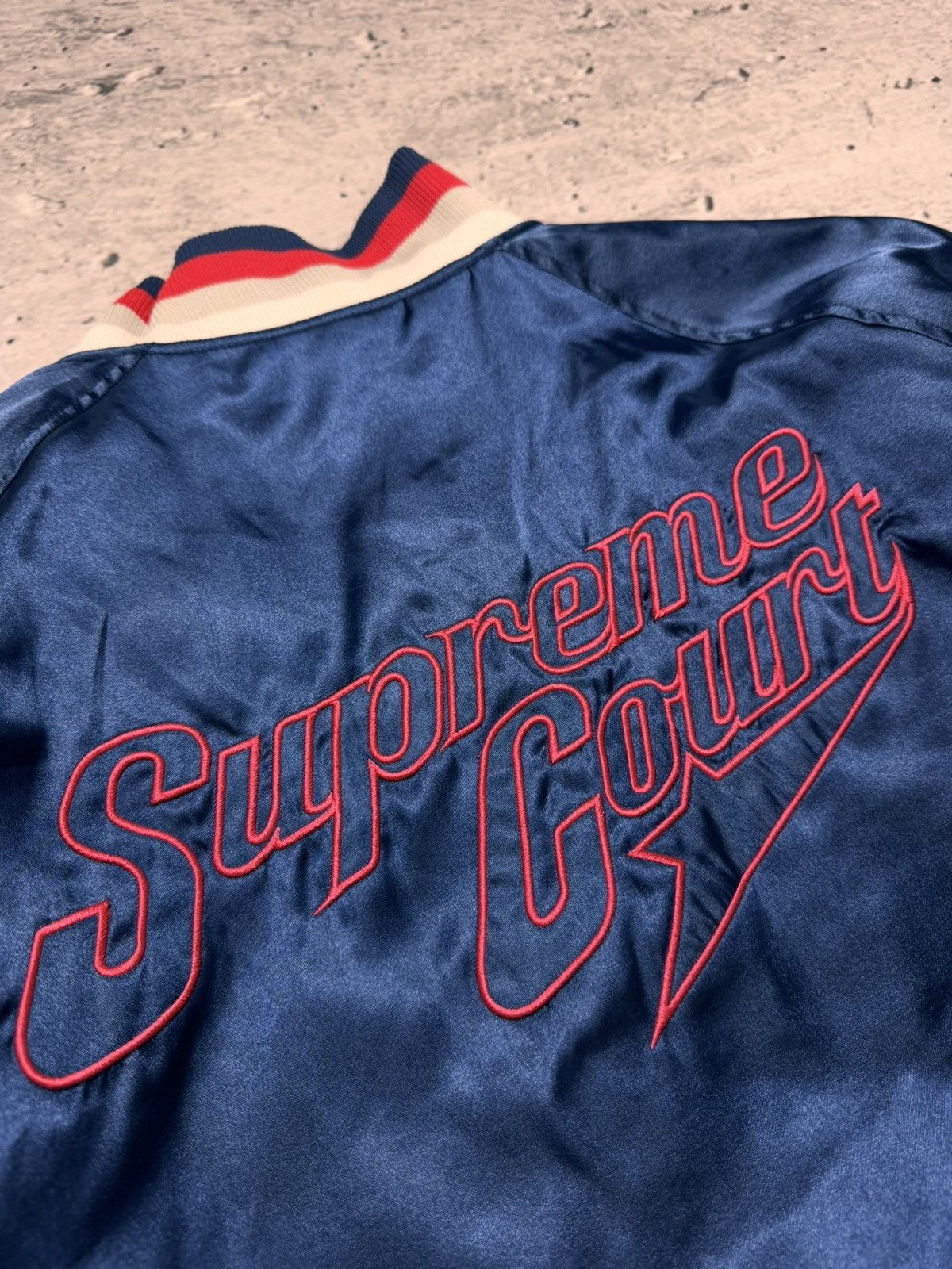 Nike × Nike ACG NIKE SUPREME COURT VINTAGE DOUBLE LOGO PUFFER JACKET Size US XL / EU 56 / 4 - 7 Thumbnail