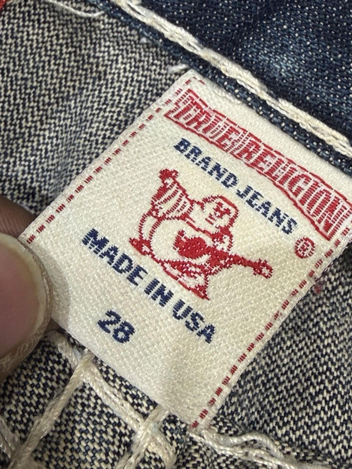 True Religion True religion Joey Super T Size US 28 / EU 44 - 4 Thumbnail