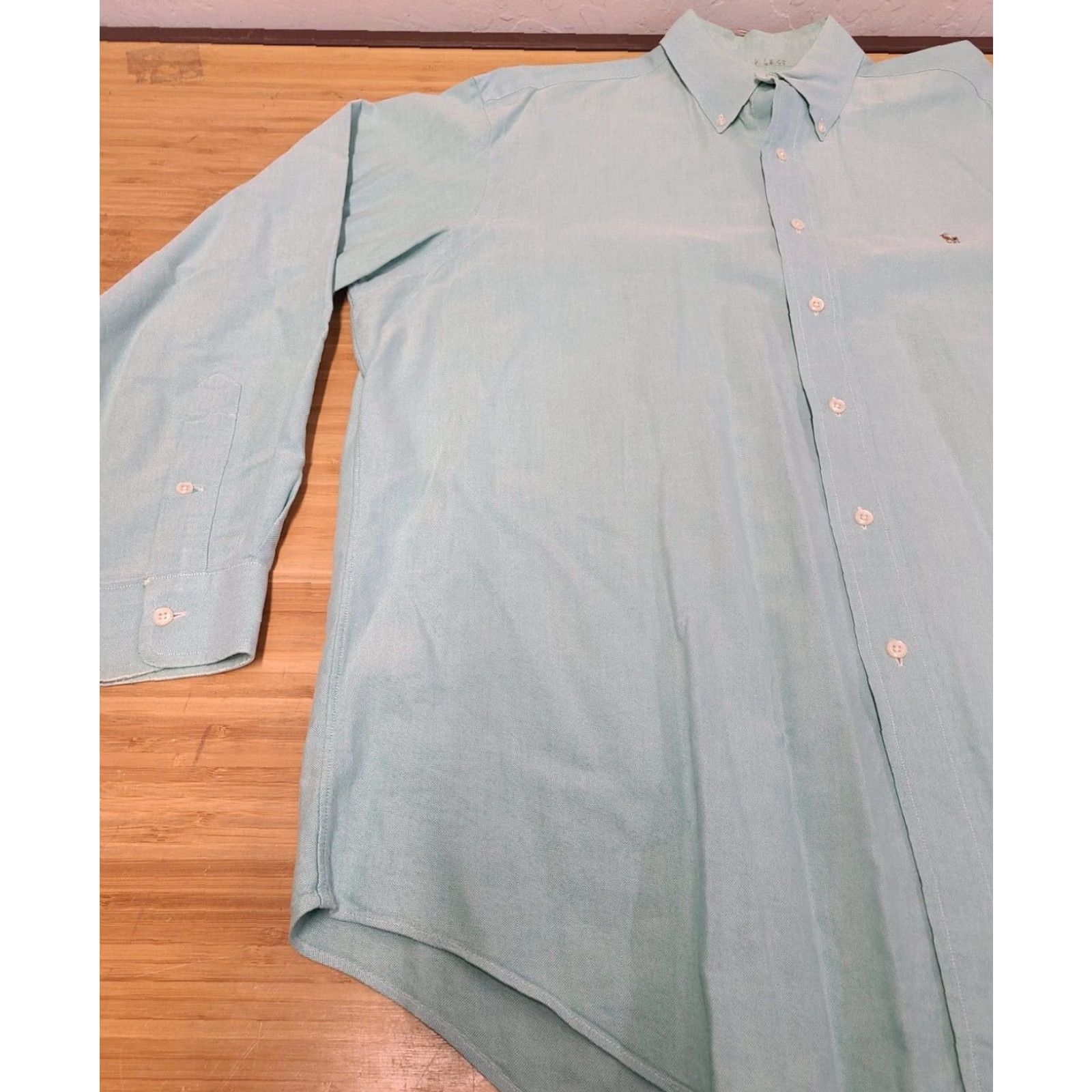 Ralph Lauren Ralph Lauren Yarmouth Shirt Men 16.5 35 Green Long Sleeve Button-Up Workshirt Mens Size US XL / EU 56 / 4 - 3 Thumbnail