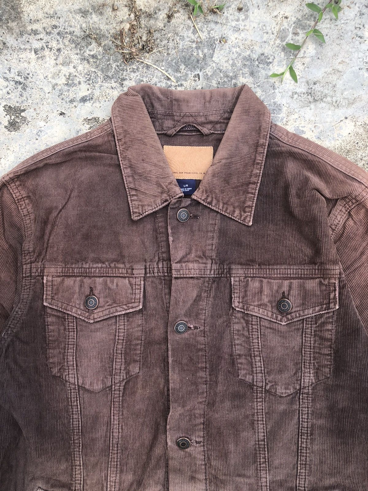 Japanese Brand Crazy Sunfaded Japanese Brands GAP Corduroy Jacket Size US L / EU 52-54 / 3 - 4 Thumbnail