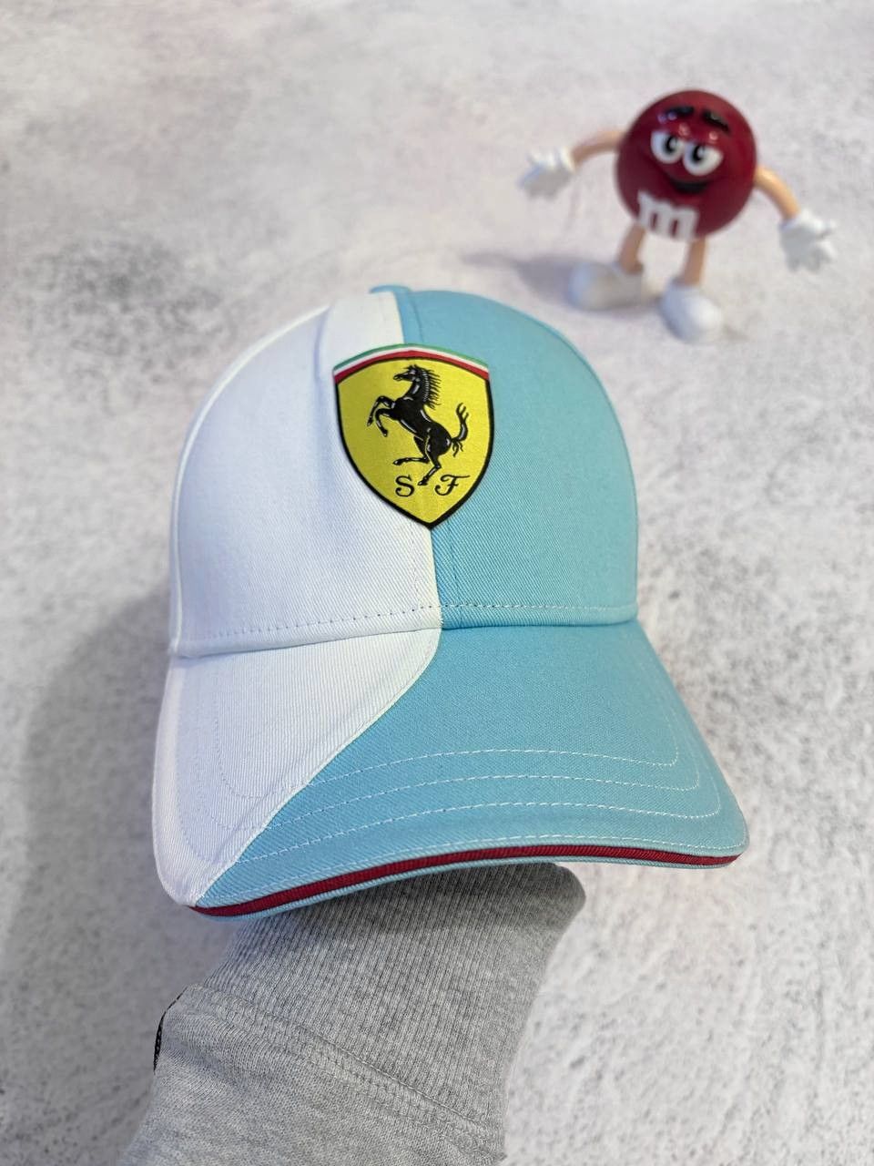 Ferrari Ferrari Racing Two-Tone Baseball Cap Size ONE SIZE - 3 Thumbnail