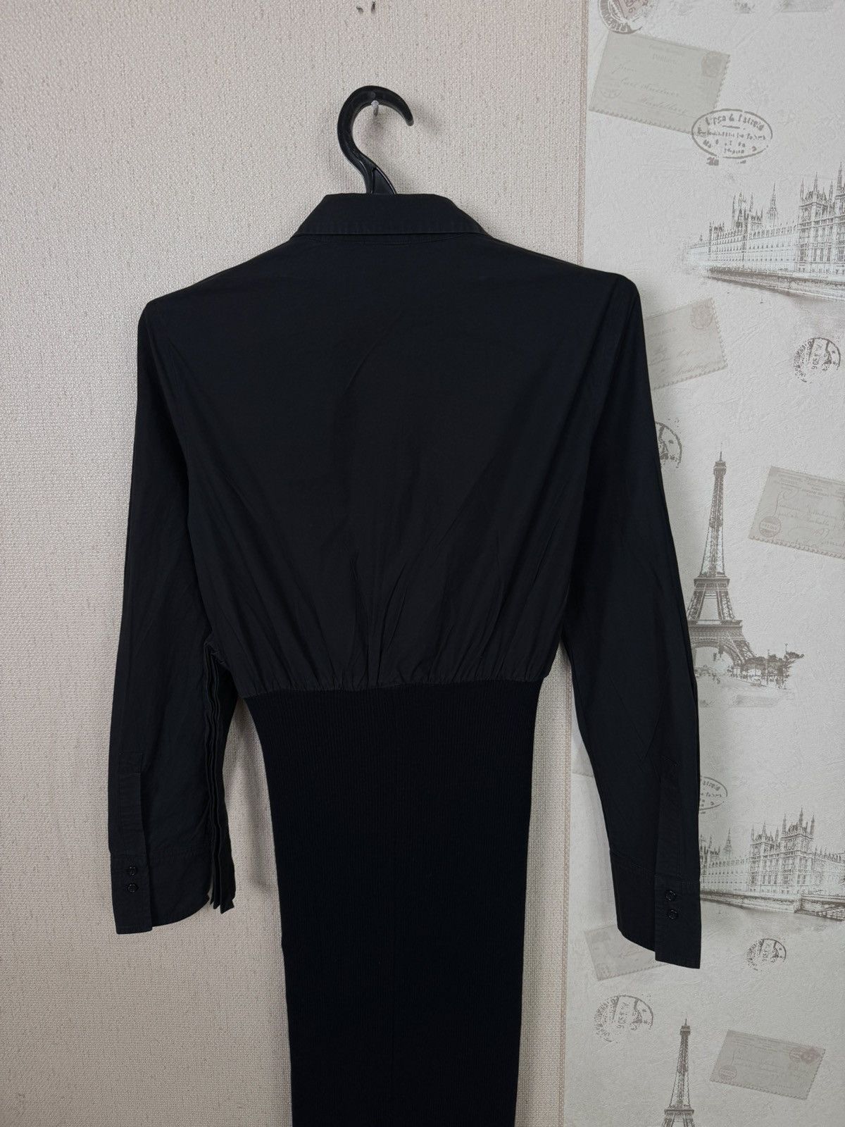 Pinko Pinko Black Dress Shirt Skirt Luxury Size M / US 6-8 / IT 42-44 - 15 Thumbnail