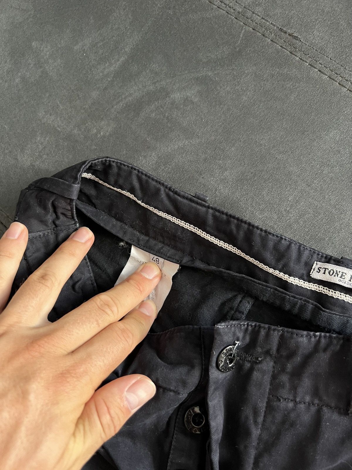 Stone Island × Vintage Stone island casual pants Size US 31 - 8 Thumbnail