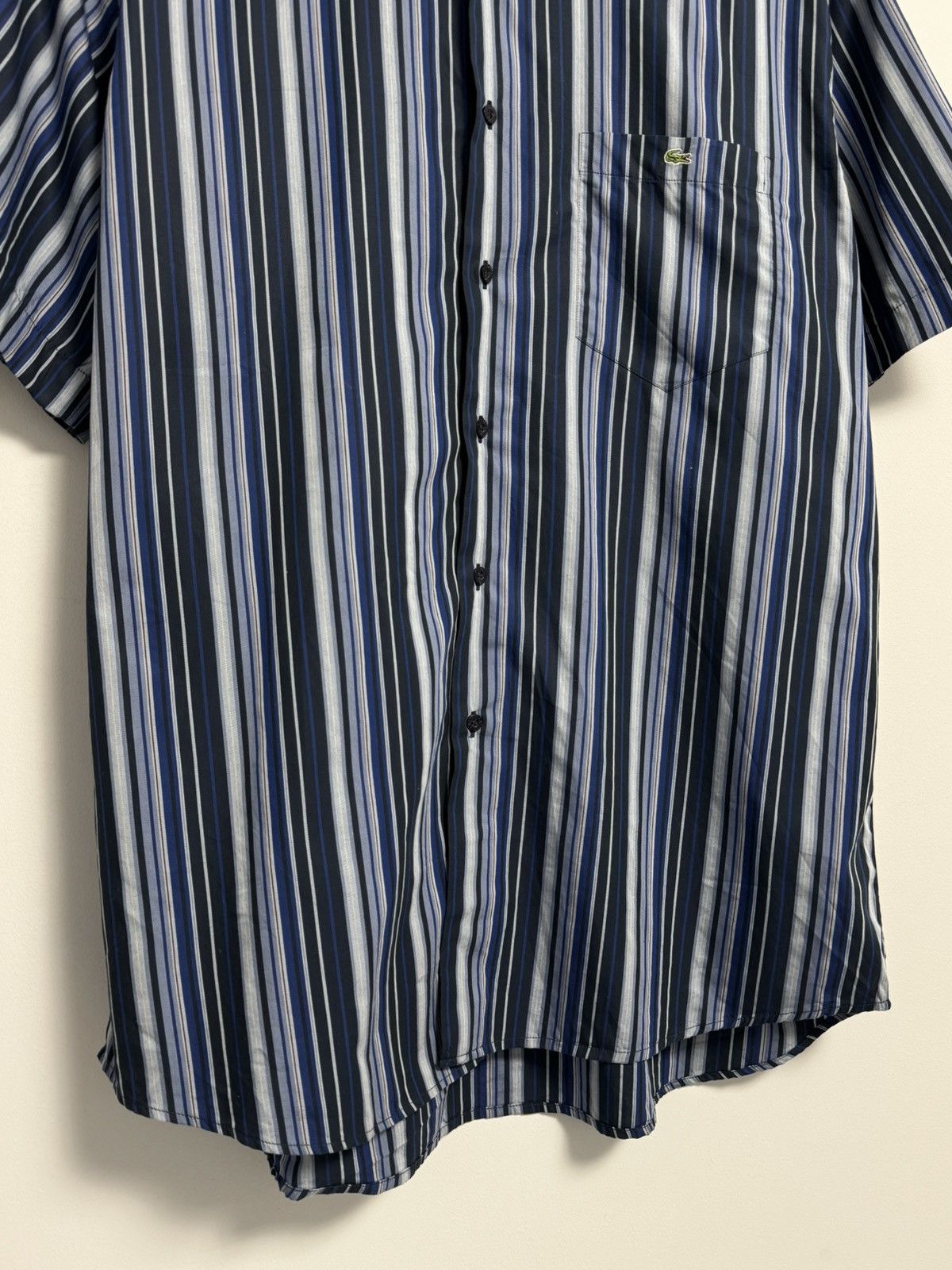 Lacoste Lacoste Button Up T-Shirt Vintage Y2K style Size US L / EU 52-54 / 3 - 3 Thumbnail