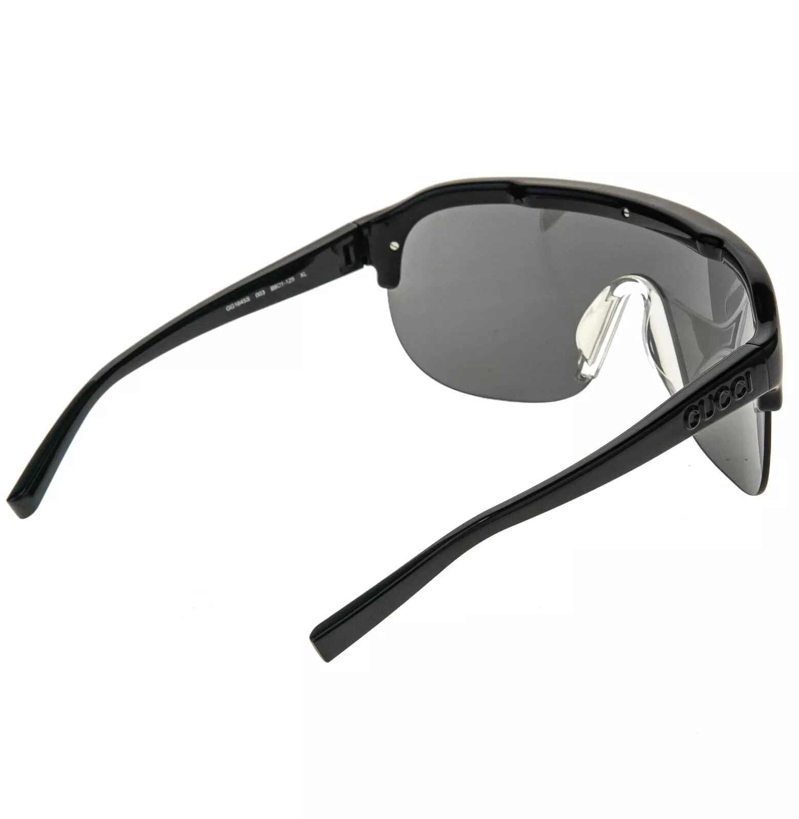 Gucci GUCCI 1645 Black Silver Mirrored Mask Gg1645S Sunglasses 003 Size ONE SIZE - 6 Thumbnail