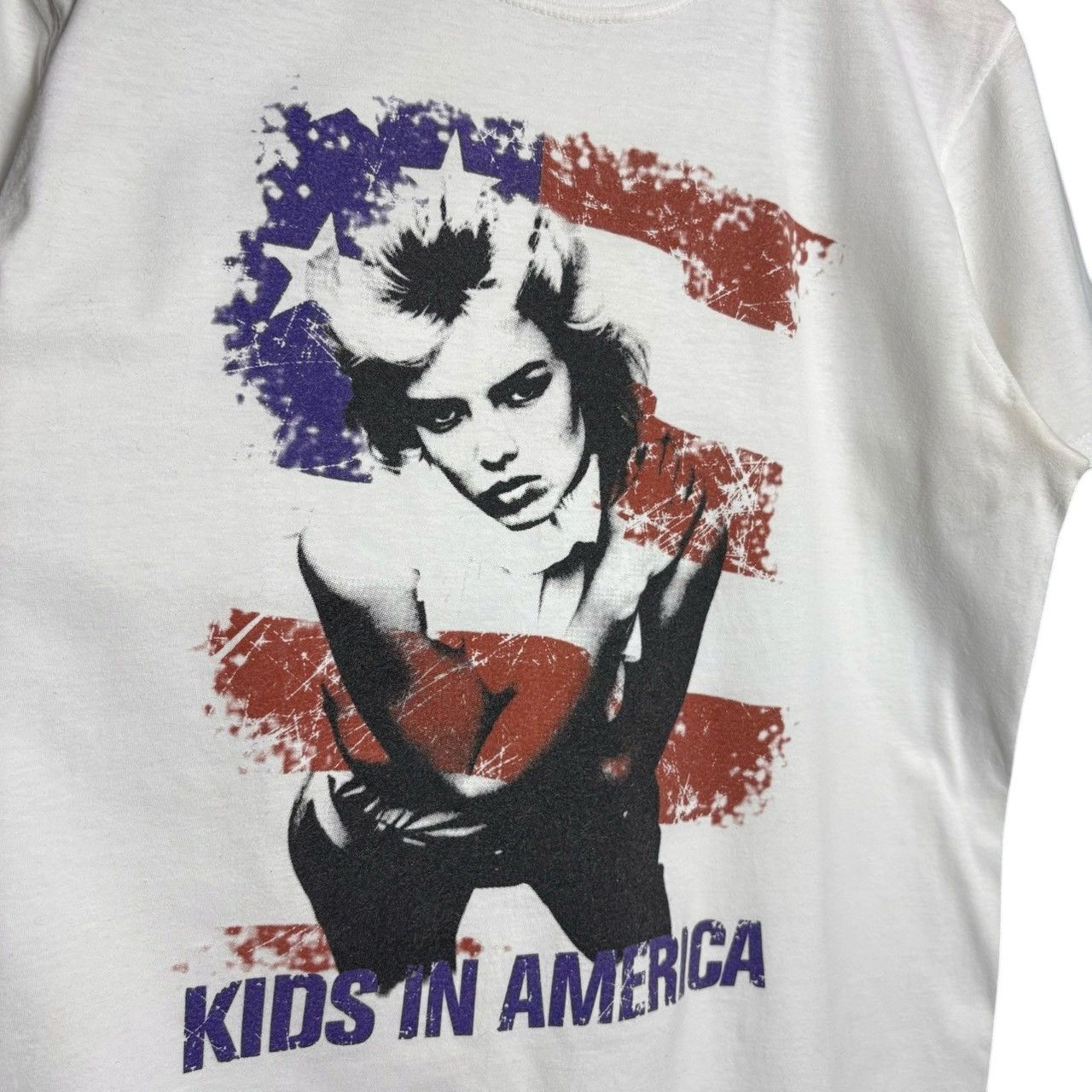 Band Tees Vintage 00s Kim Wilde Kids In America Band Tee / Y2K Size US M / EU 48-50 / 2 - 2 Thumbnail
