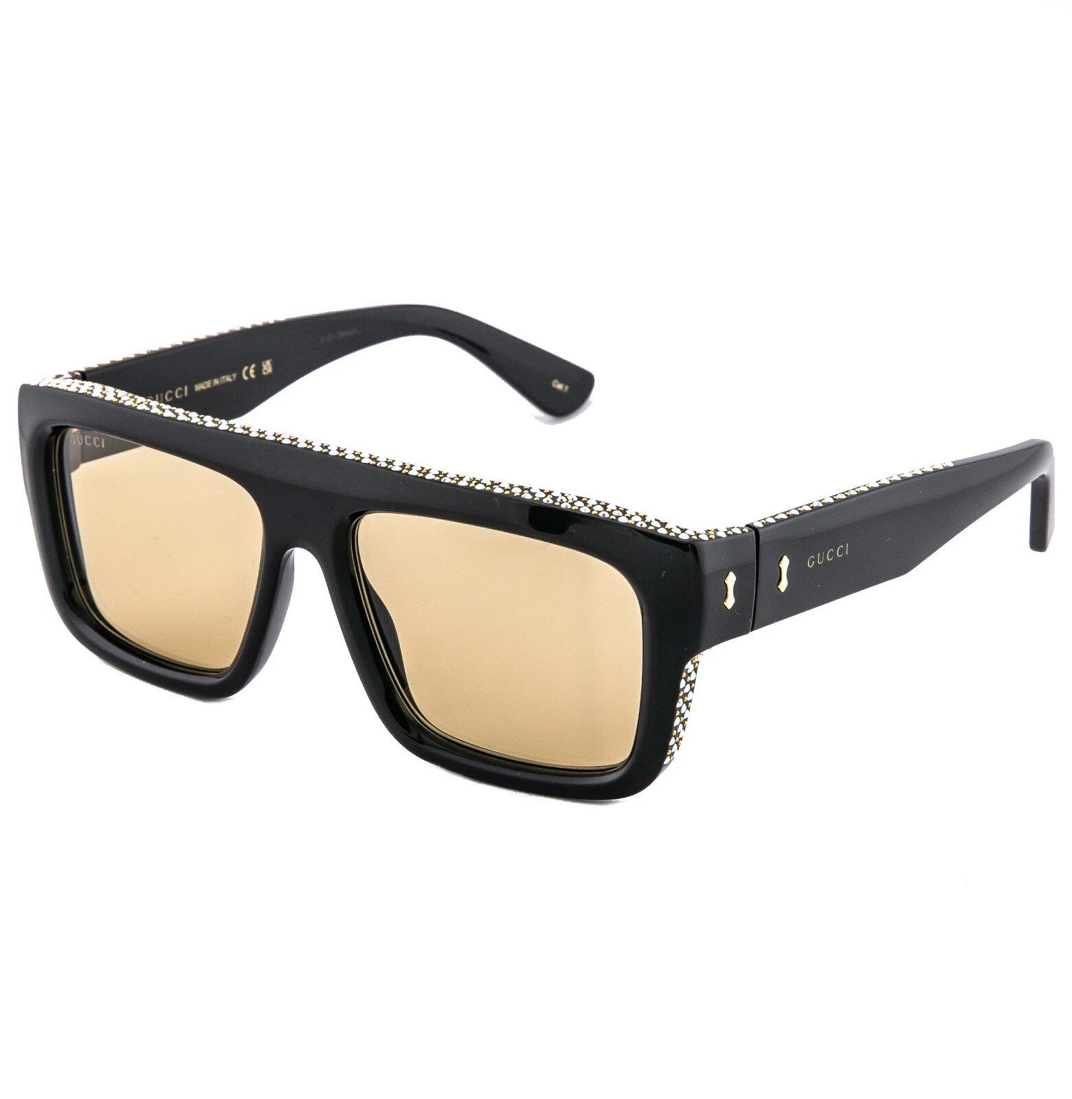 Gucci GUCCI HOLLYWOOD 1461 Black Rim Gg1461S 004 Sunglasses Size ONE SIZE - 4 Thumbnail