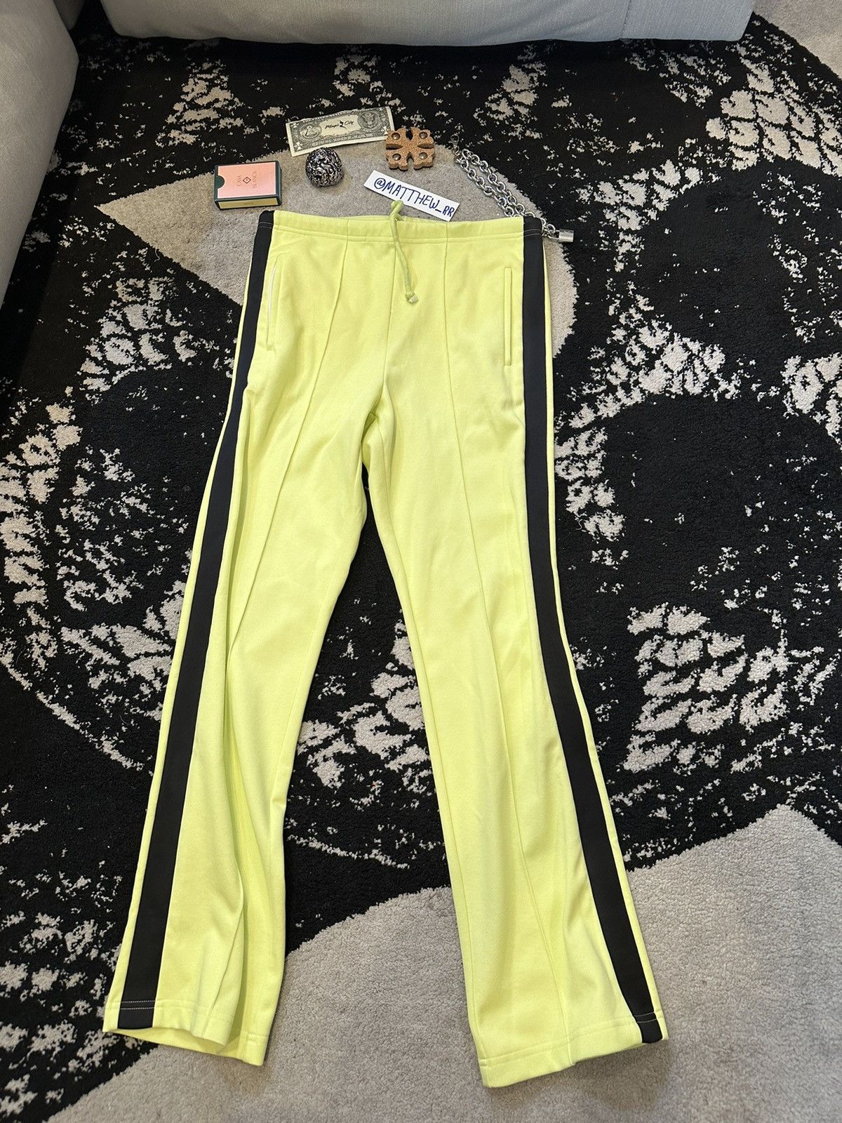 Maison Margiela Maison Margiela Satin Side Stripe Sweats Size US 32 / EU 48 - 2 Thumbnail